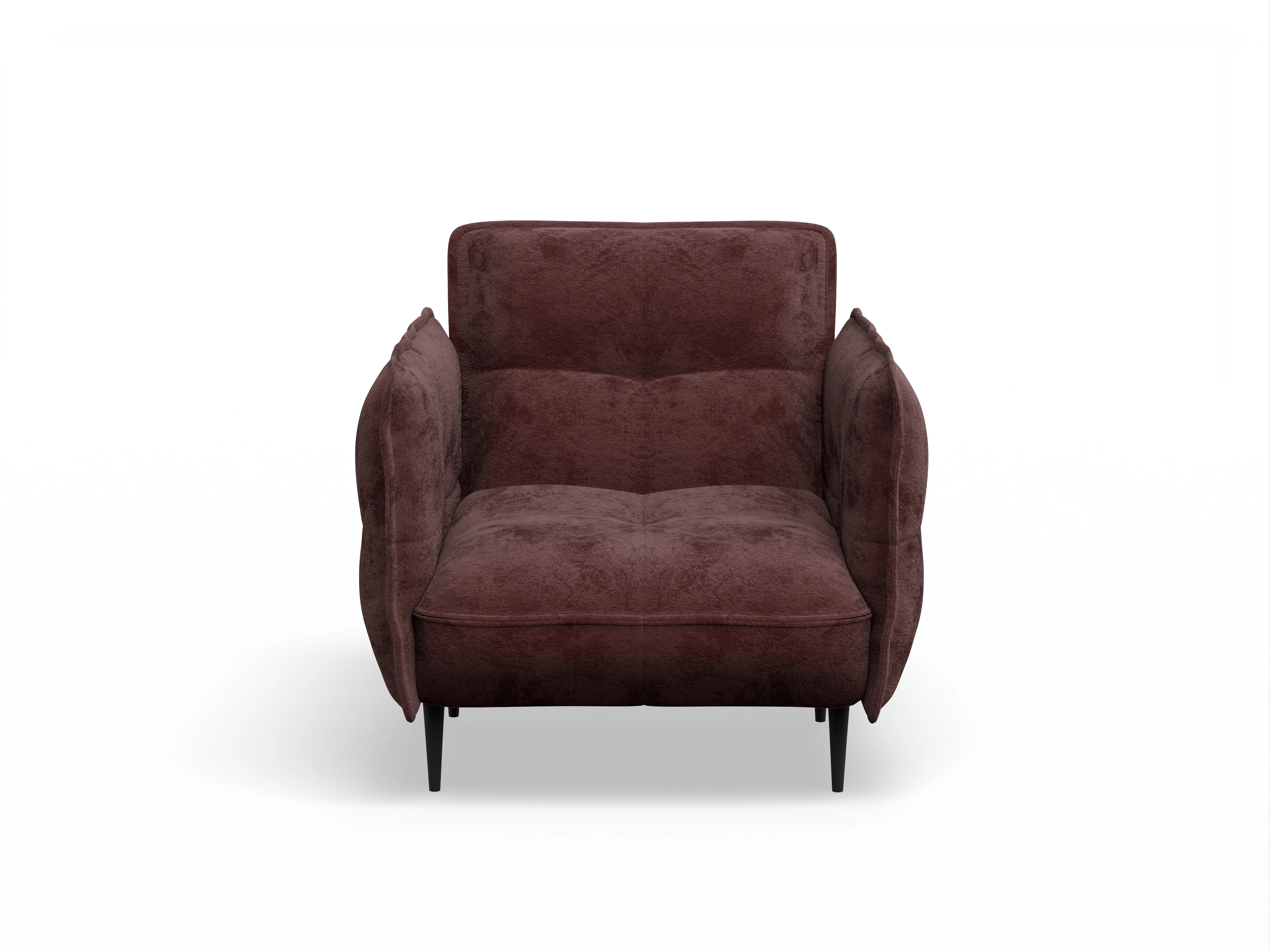 Ansicht des Produktes Marvin-O Klassische Sessel in Stoff Rot