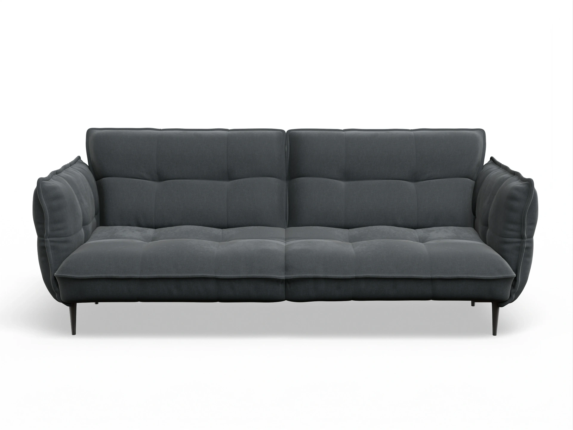Ansicht des Produktes Marvin-O 3-Sitzer Sofa in Stoff Grau