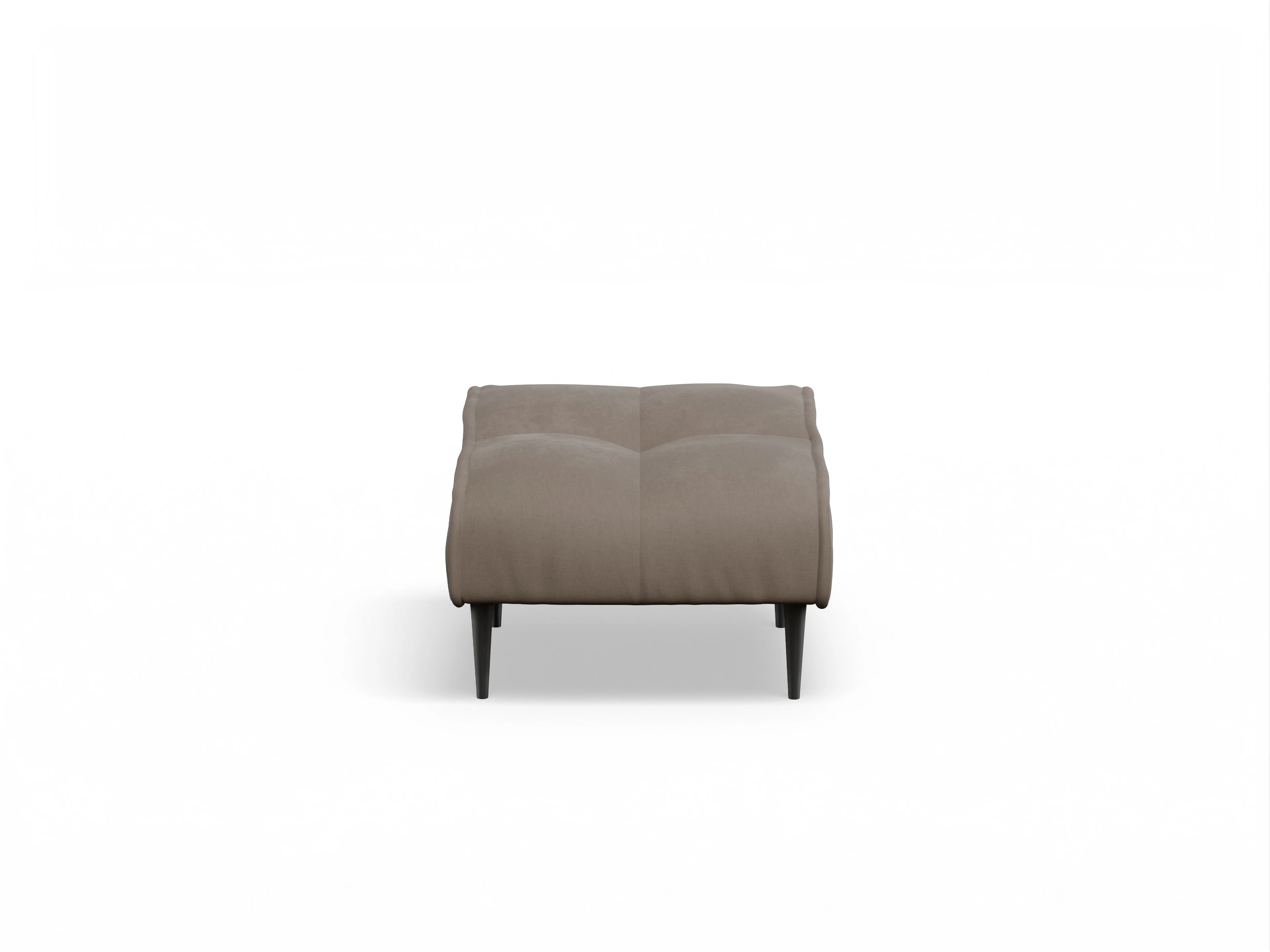 Ansicht des Produktes Marvin-O Hocker in Stoff Braun