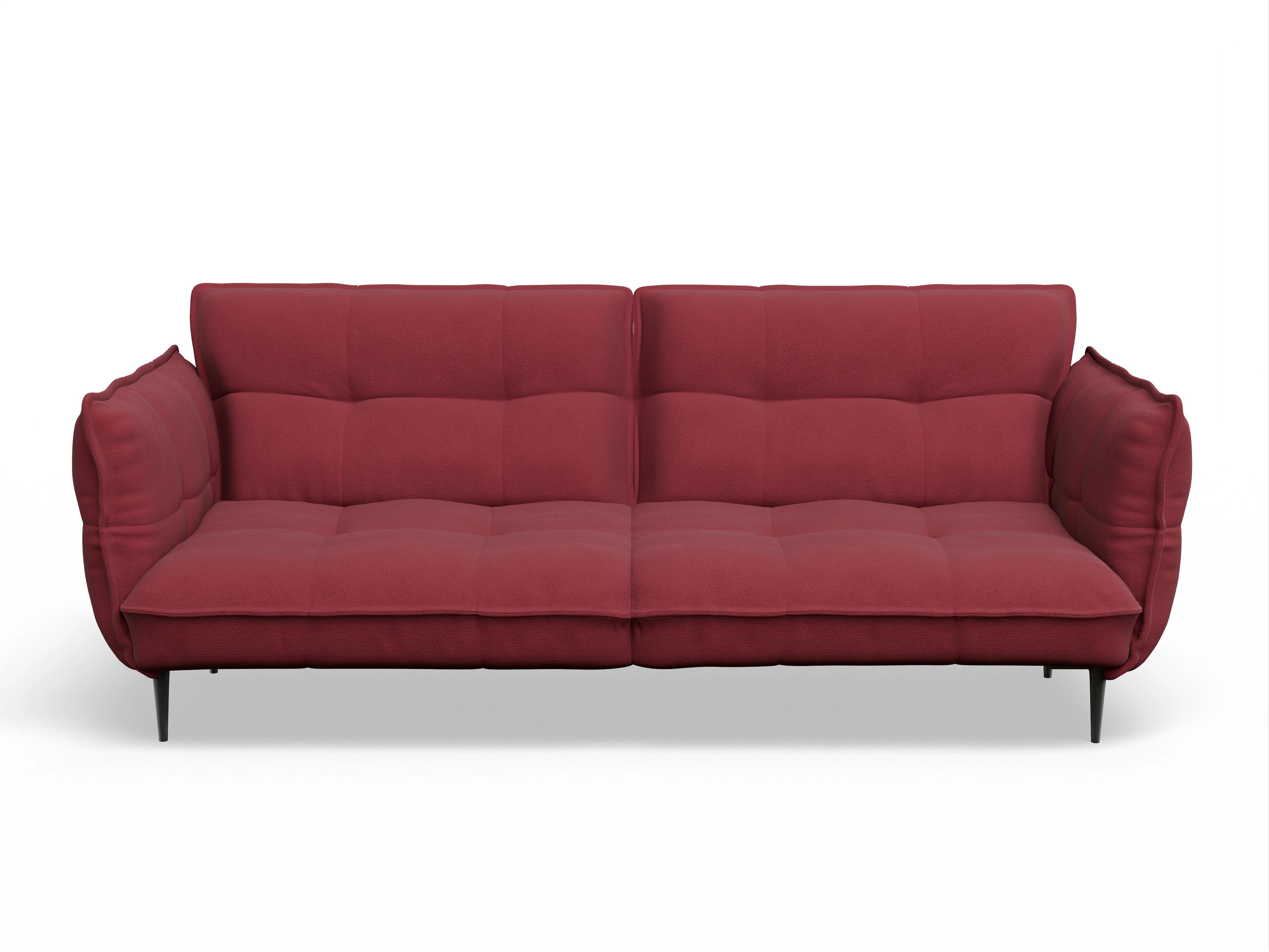 Ansicht des Produktes Marvin-O 3-Sitzer Sofa in Stoff Rot