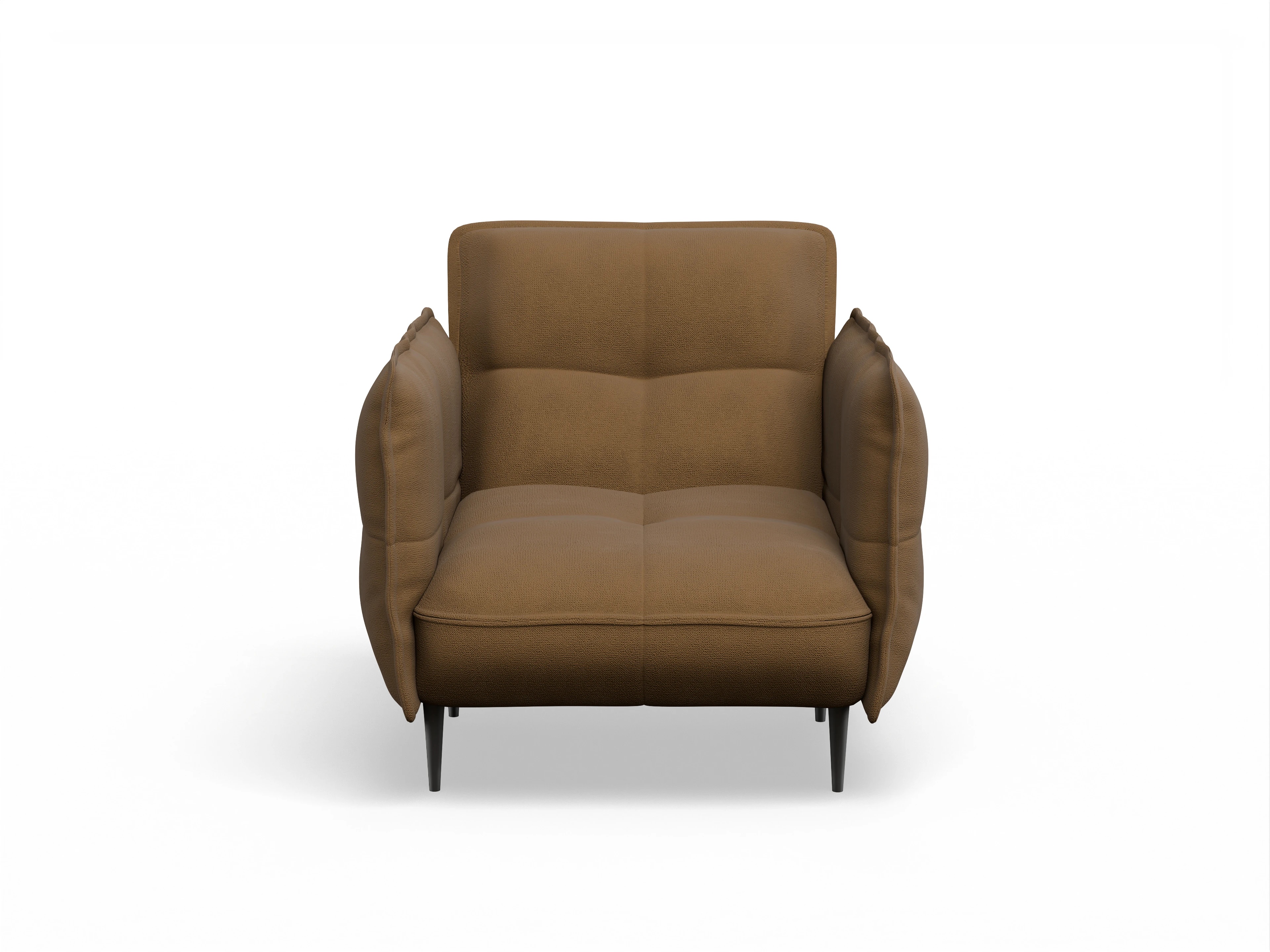 Ansicht des Produktes Marvin-O Klassische Sessel in Stoff Gelb