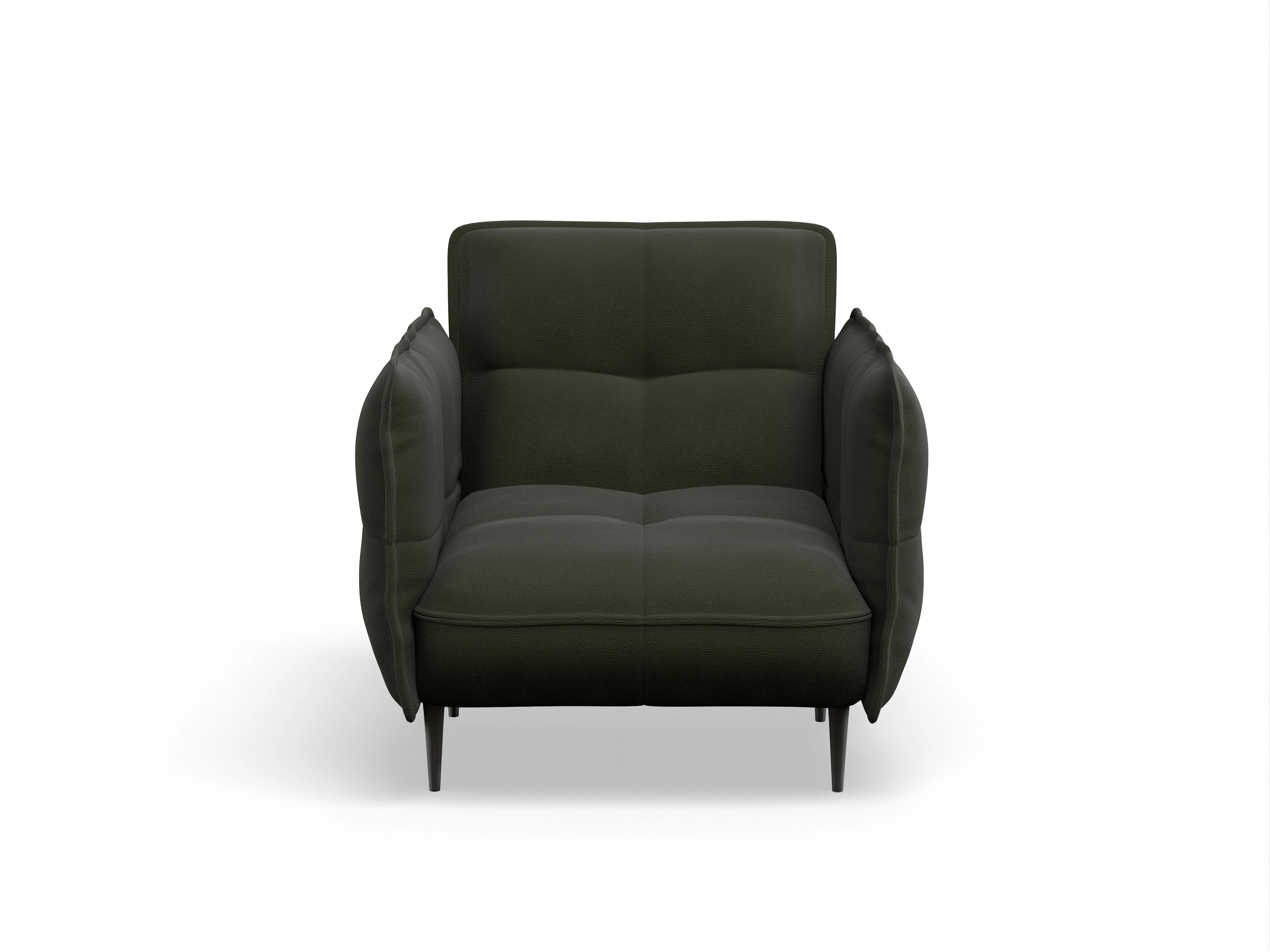 Ansicht des Produktes Marvin-O Klassische Sessel in Stoff Grün