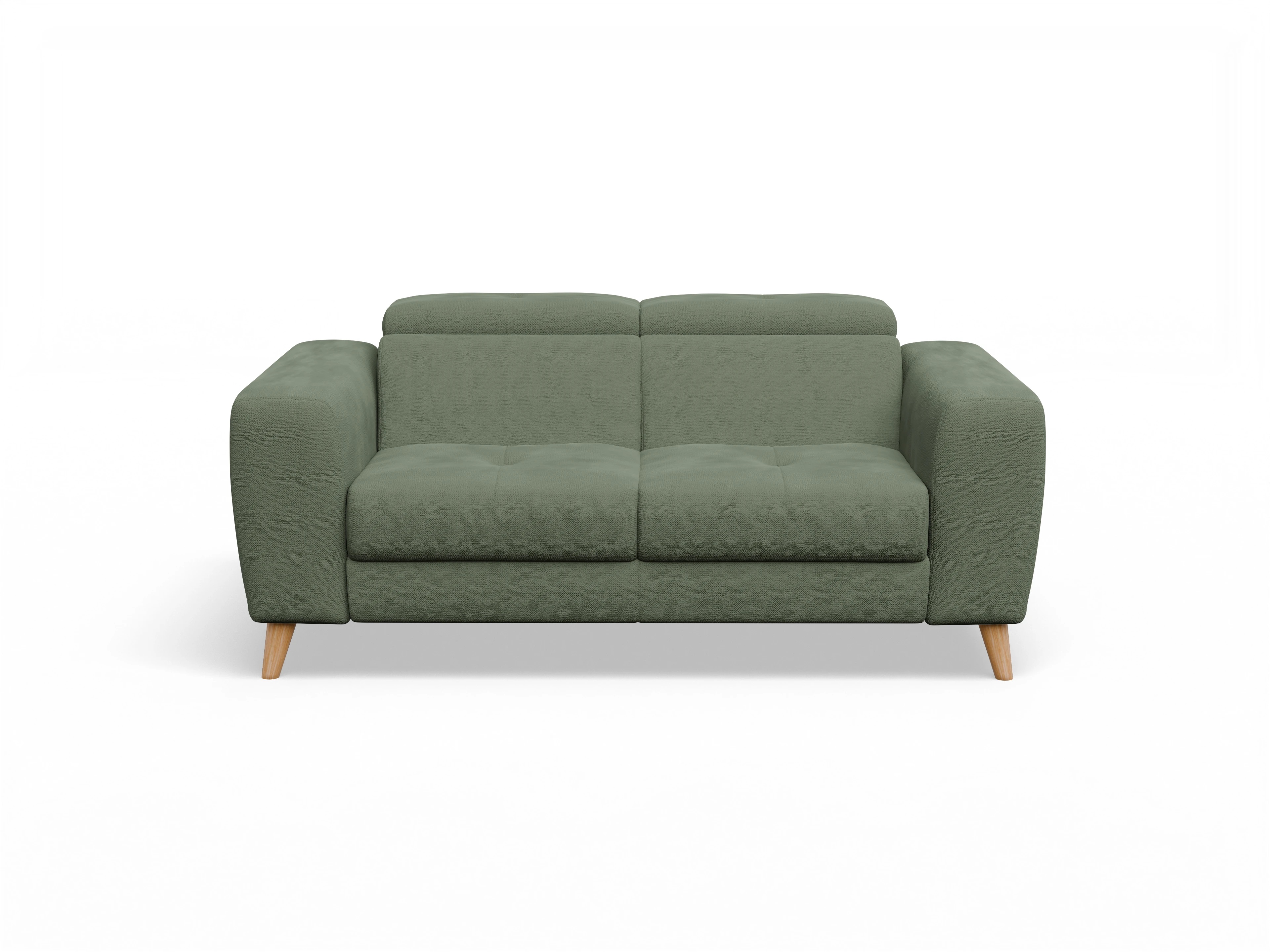 Ansicht des Produktes Capua 2-Sitzer Sofa in Stoff Grün
