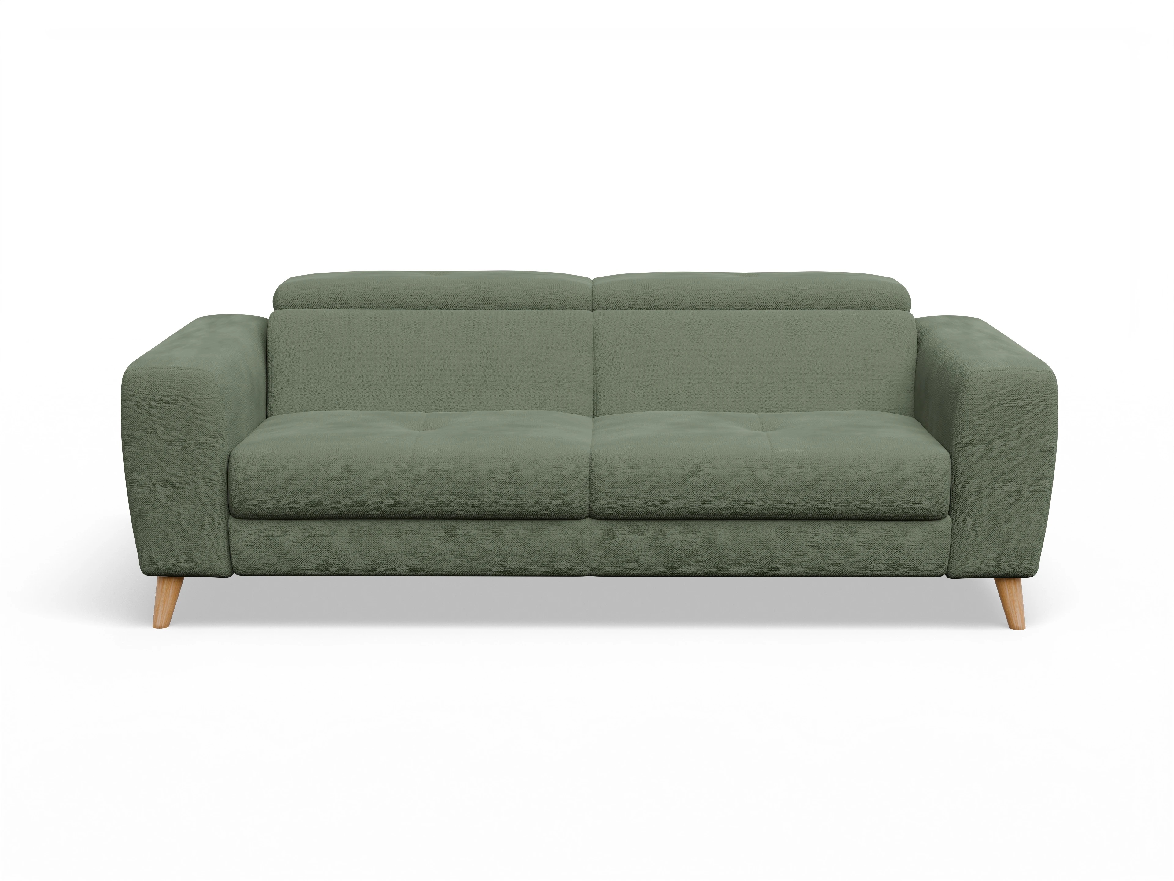 Ansicht des Produktes Capua 3-Sitzer Sofa in Stoff Grün