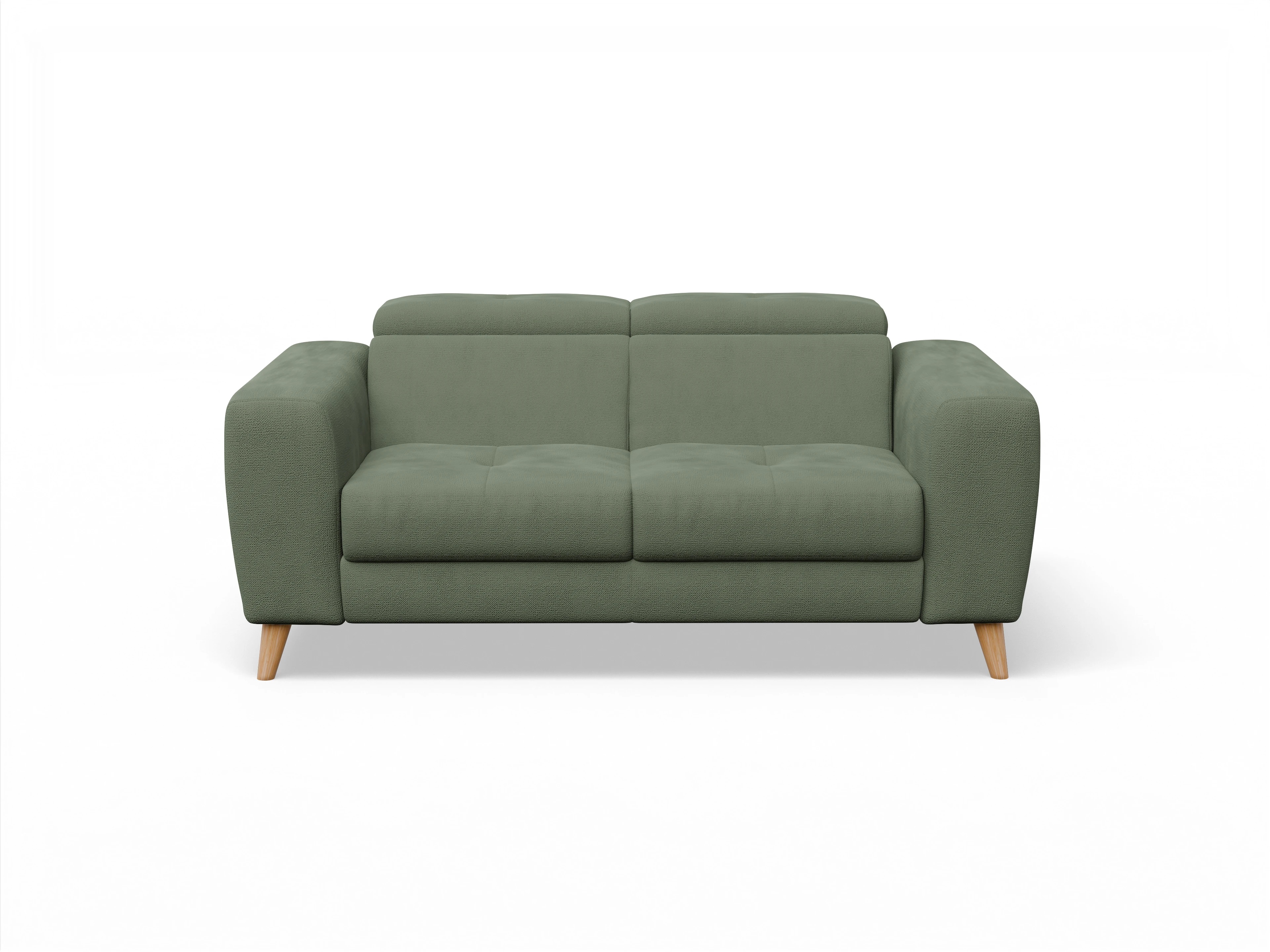 Ansicht des Produktes Capua 2-Sitzer Sofa in Stoff Grün