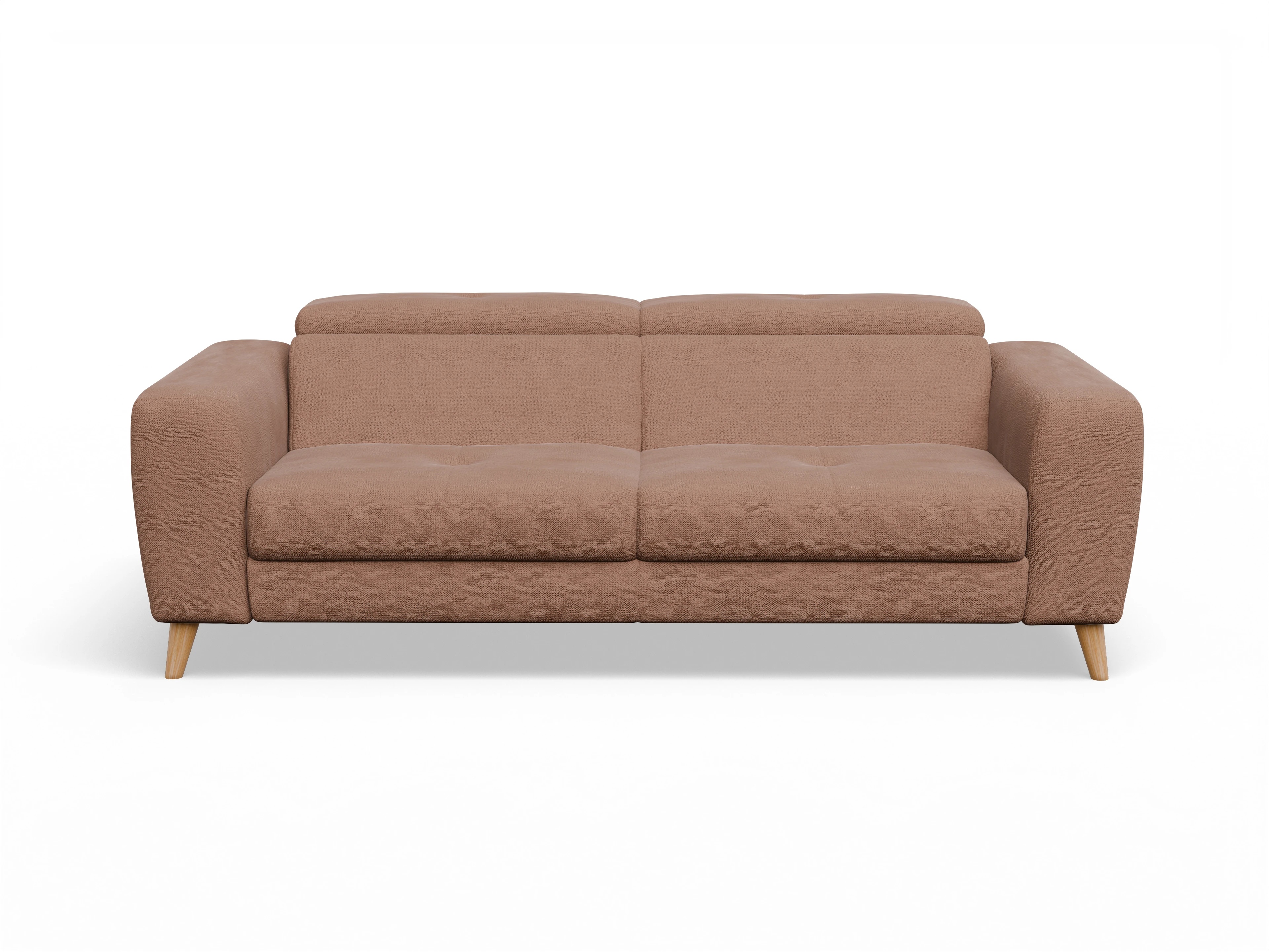 Ansicht des Produktes Capua 3-Sitzer Sofa in Stoff Orange