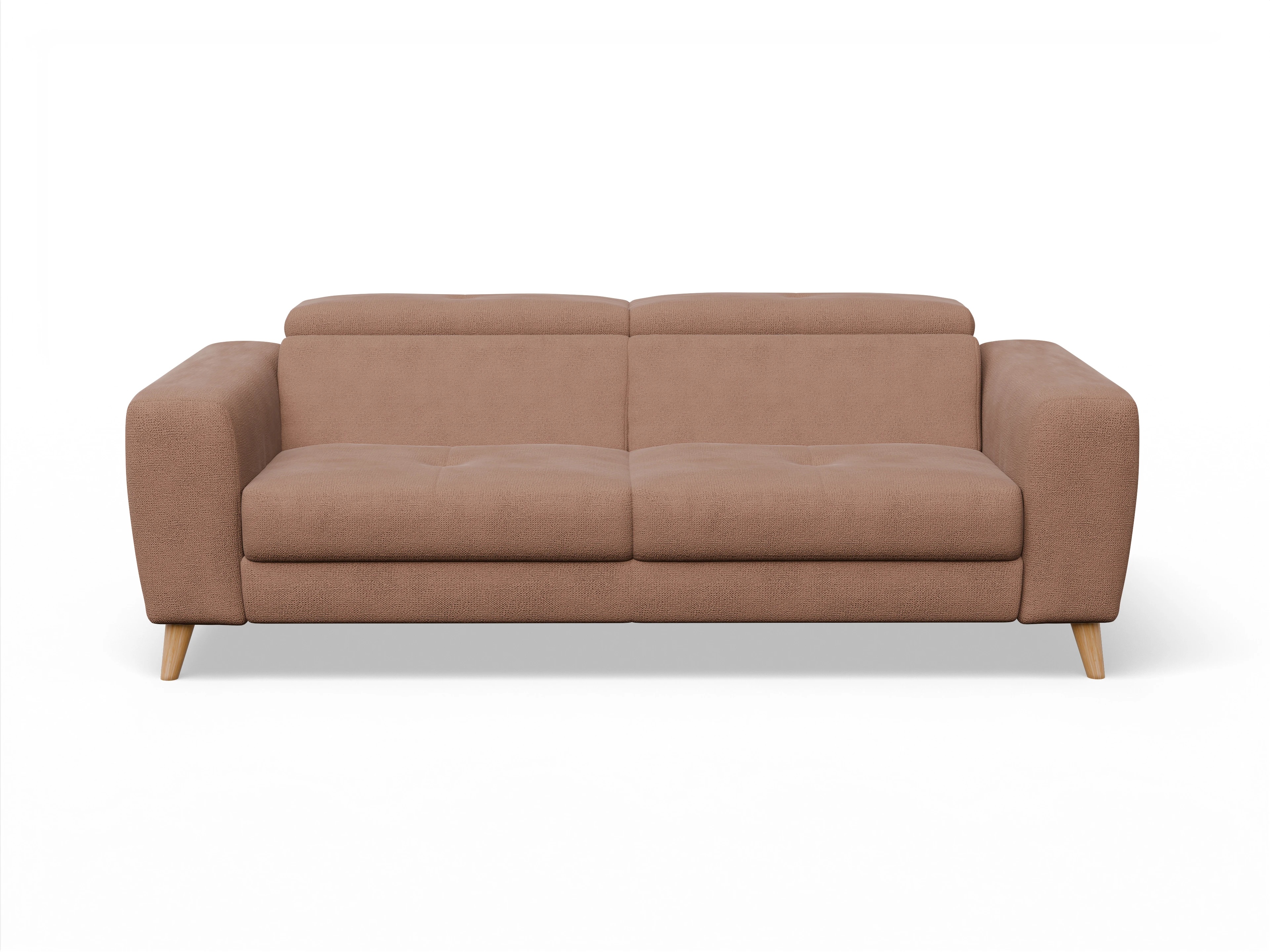 Ansicht des Produktes Capua 3-Sitzer Sofa in Stoff Orange