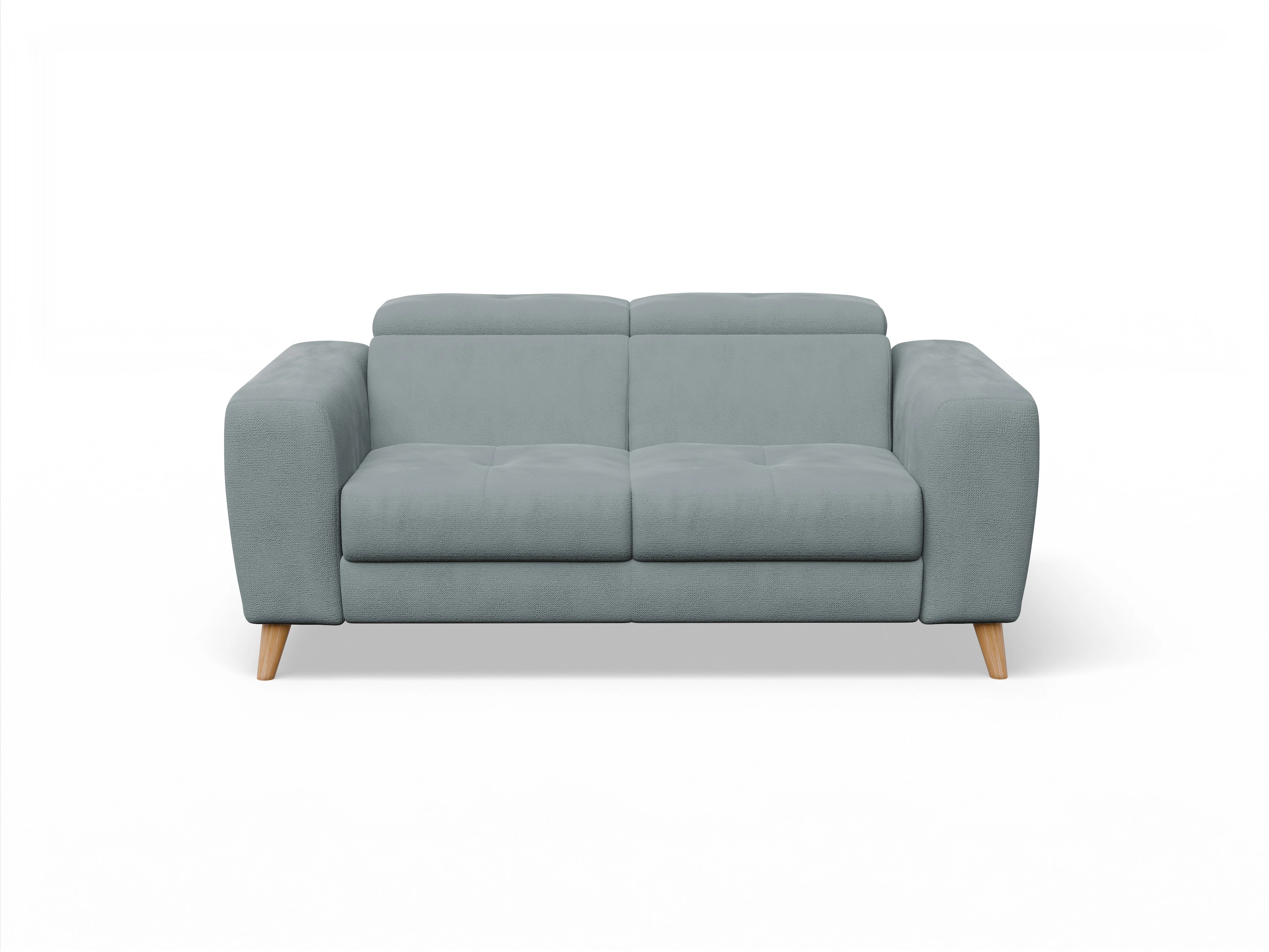 Ansicht des Produktes Capua 2-Sitzer Sofa in Stoff Blau