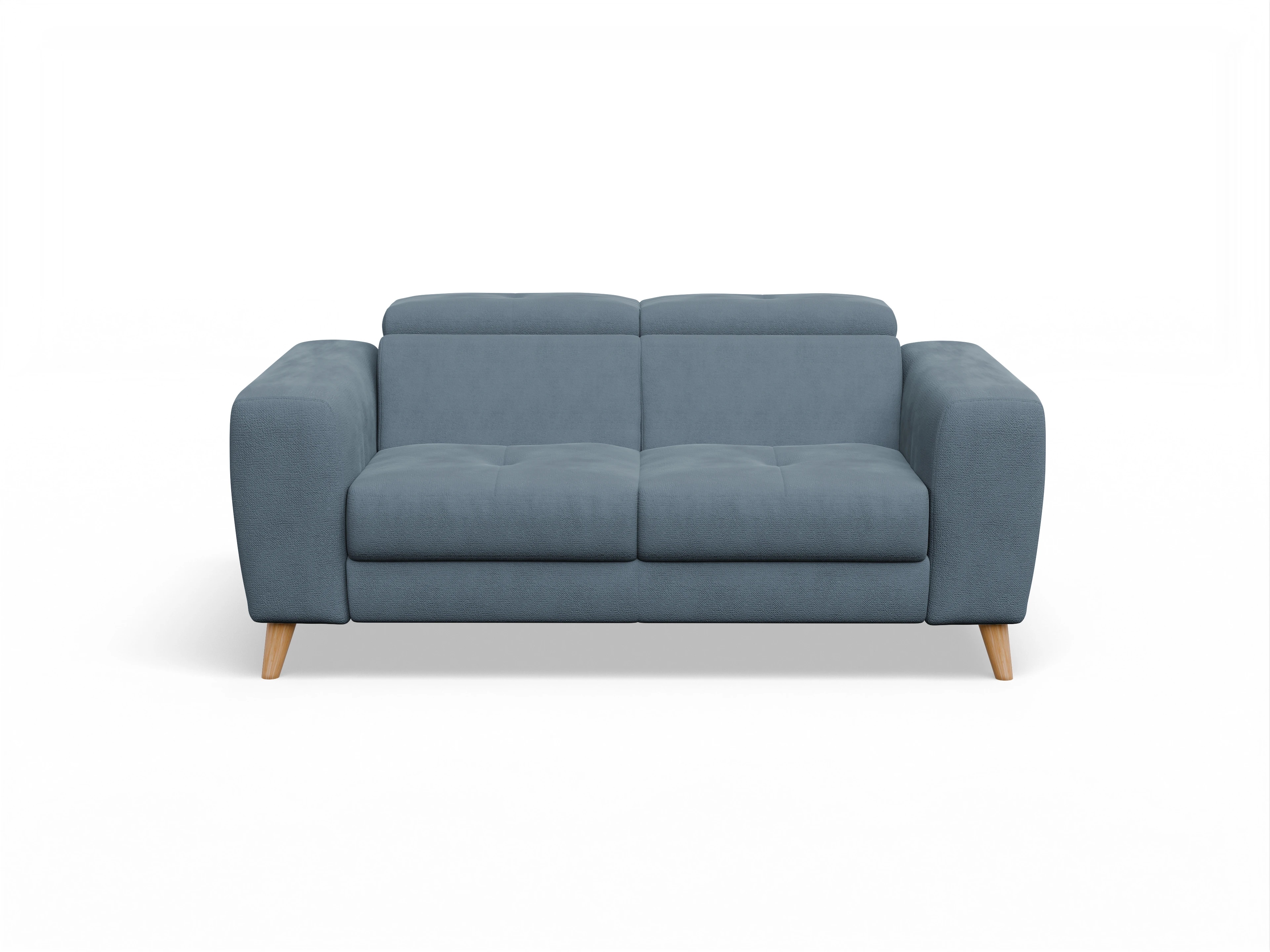 Ansicht des Produktes Capua 2-Sitzer Sofa in Stoff Blau