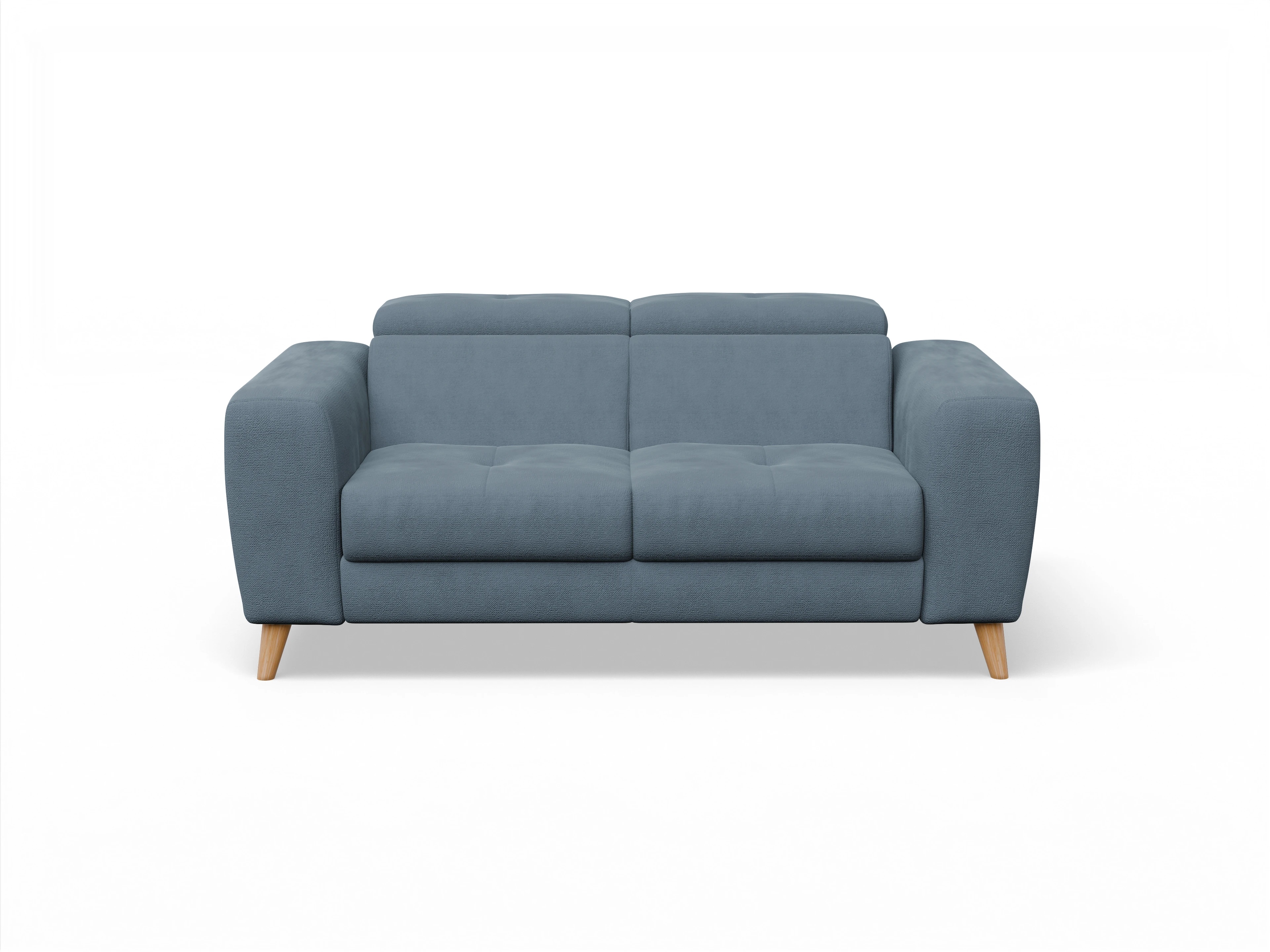 Ansicht des Produktes Capua 2-Sitzer Sofa in Stoff Blau