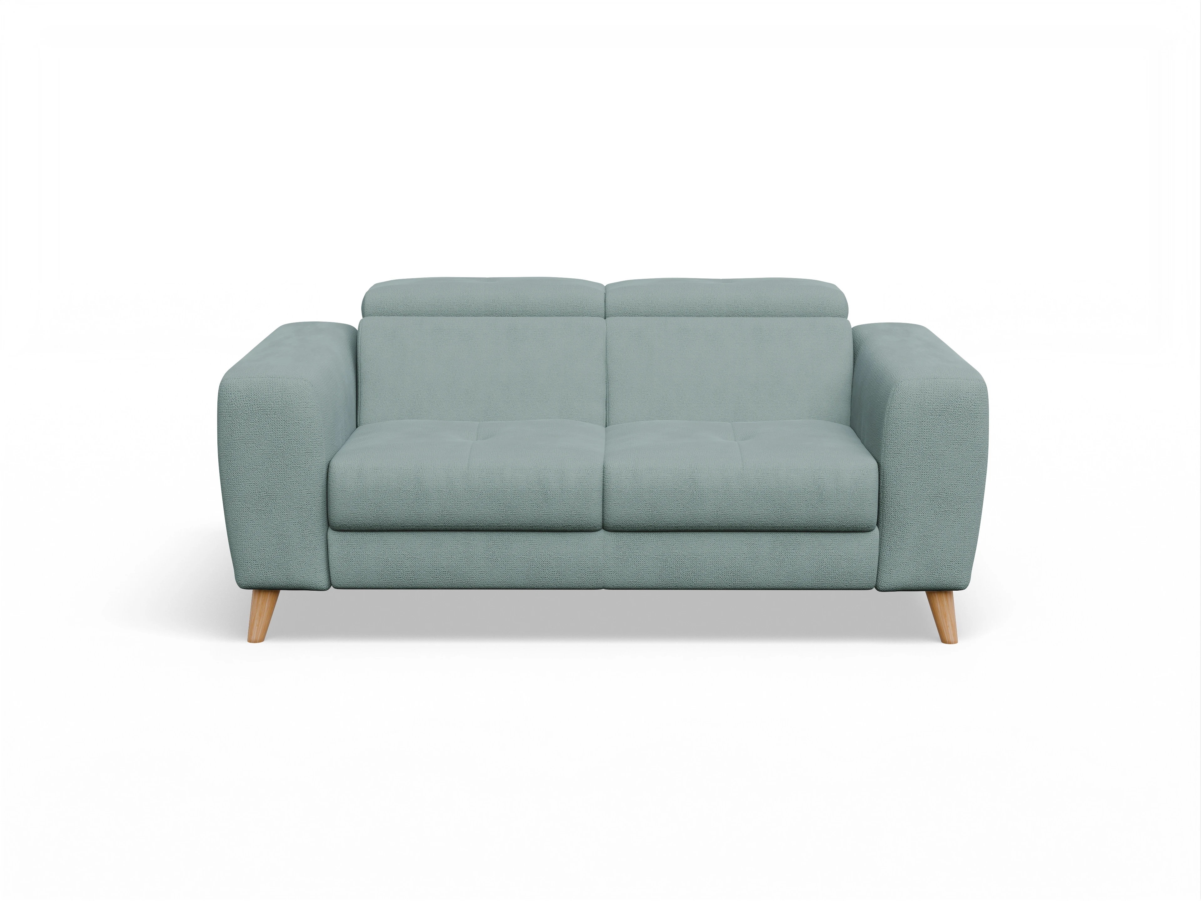 Ansicht des Produktes Capua 2-Sitzer Sofa in Stoff Blau