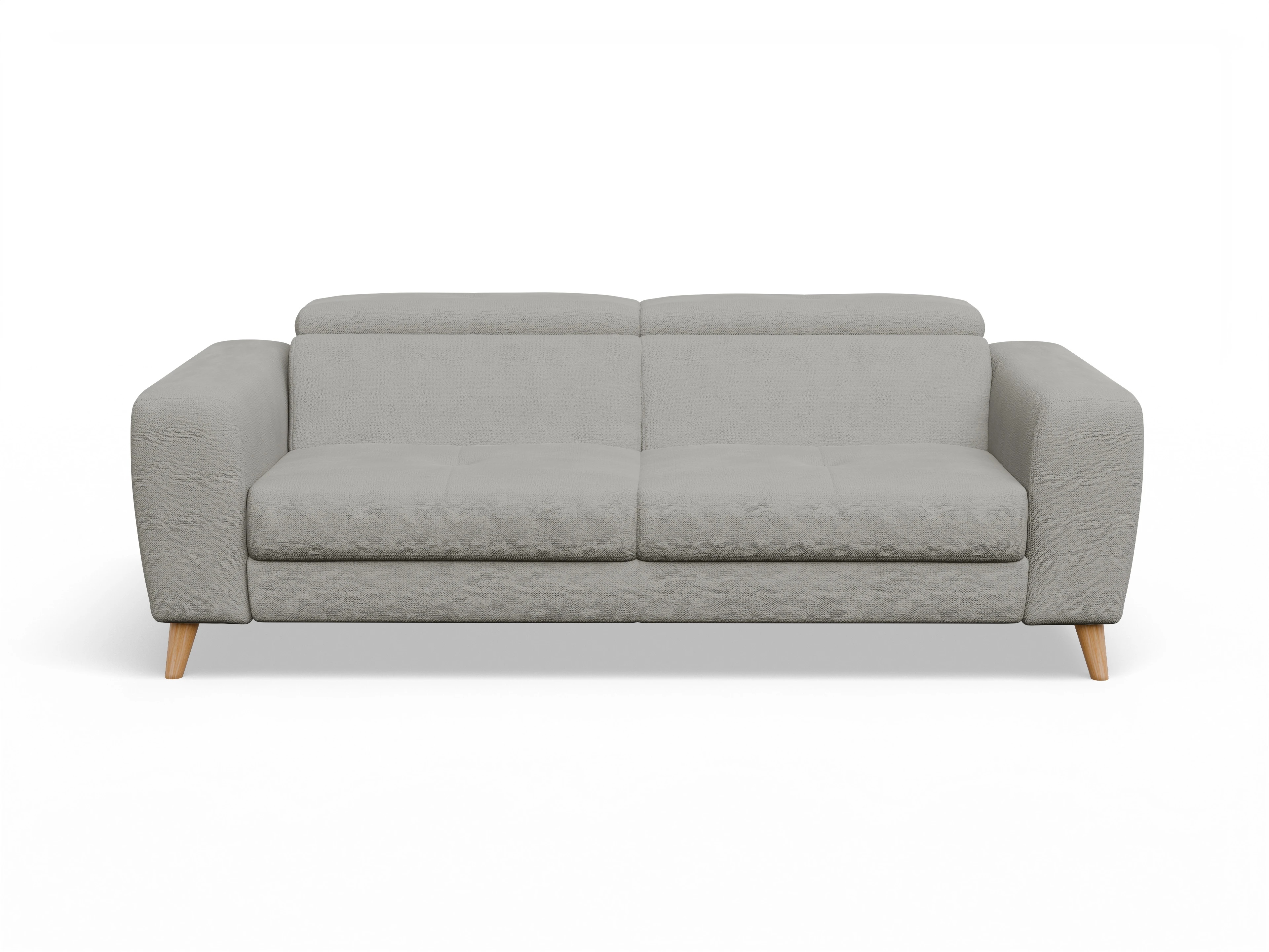 Ansicht des Produktes Capua 3-Sitzer Sofa in Stoff Grau