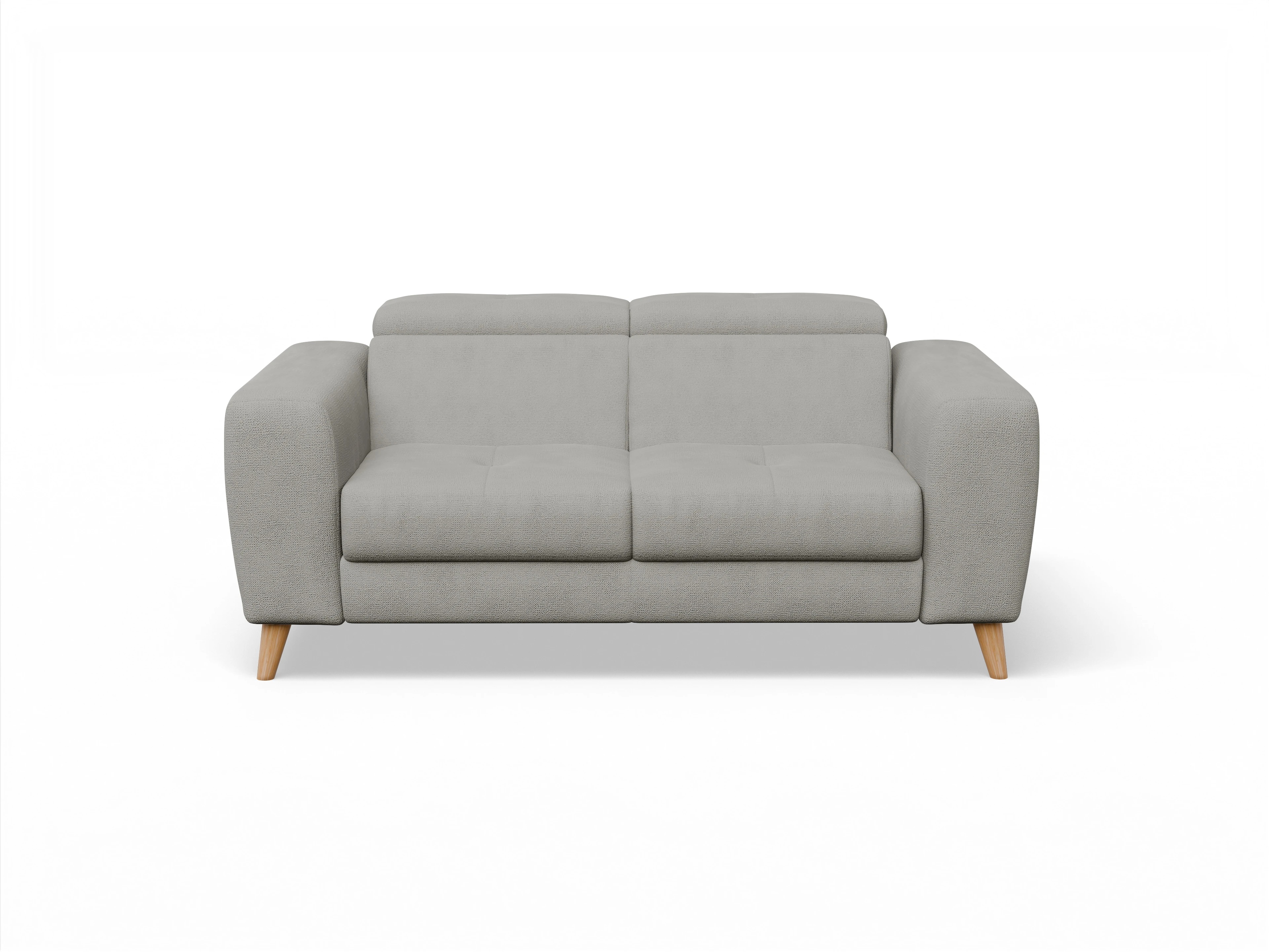 Ansicht des Produktes Capua 2-Sitzer Sofa in Stoff Grau