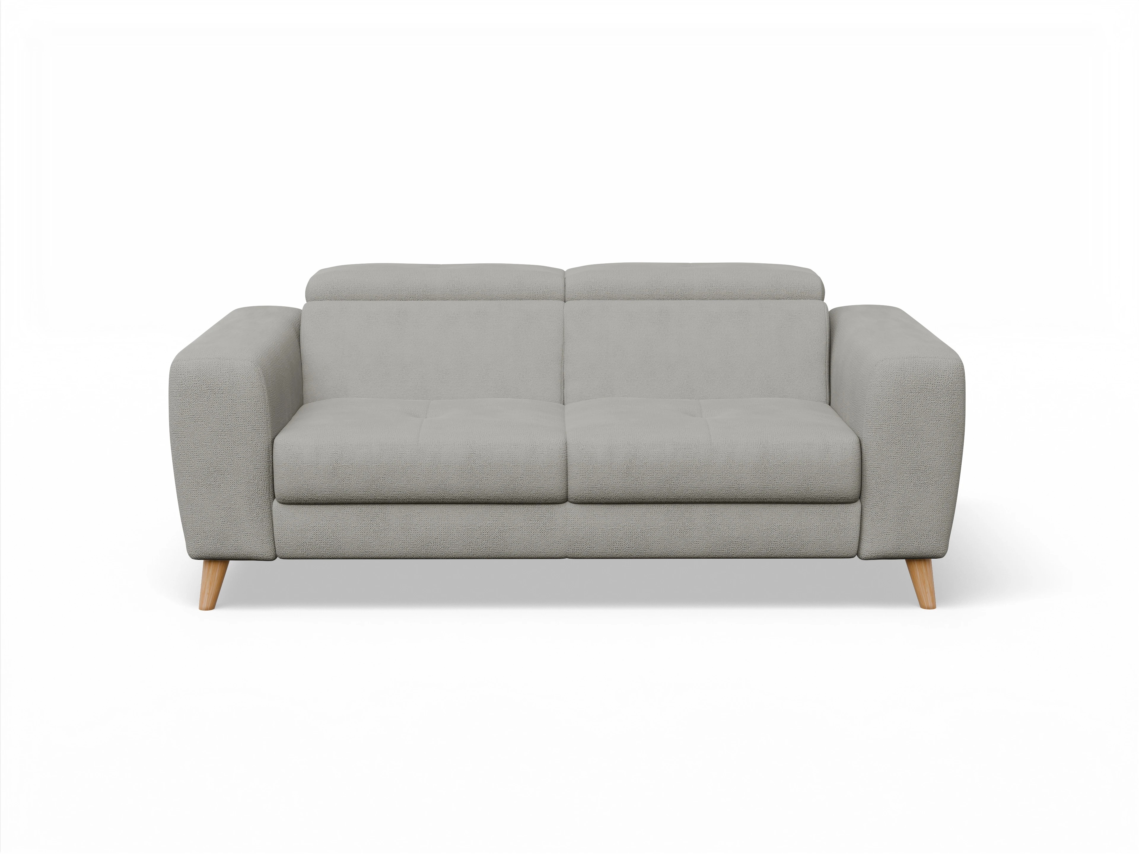 Ansicht des Produktes Capua 2,5-Sitzer Sofa in Stoff Grau