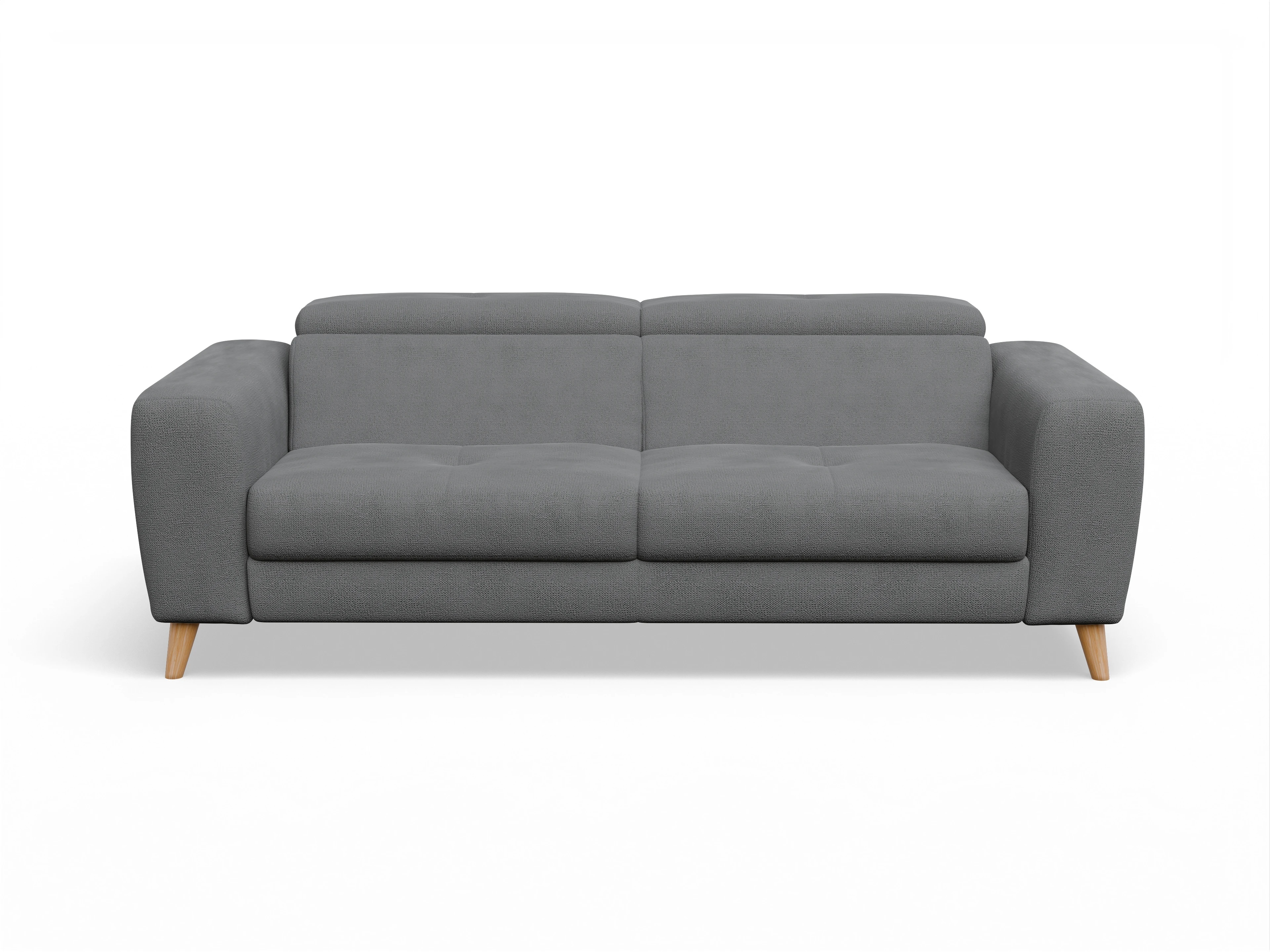 Ansicht des Produktes Capua 3-Sitzer Sofa in Stoff Grau