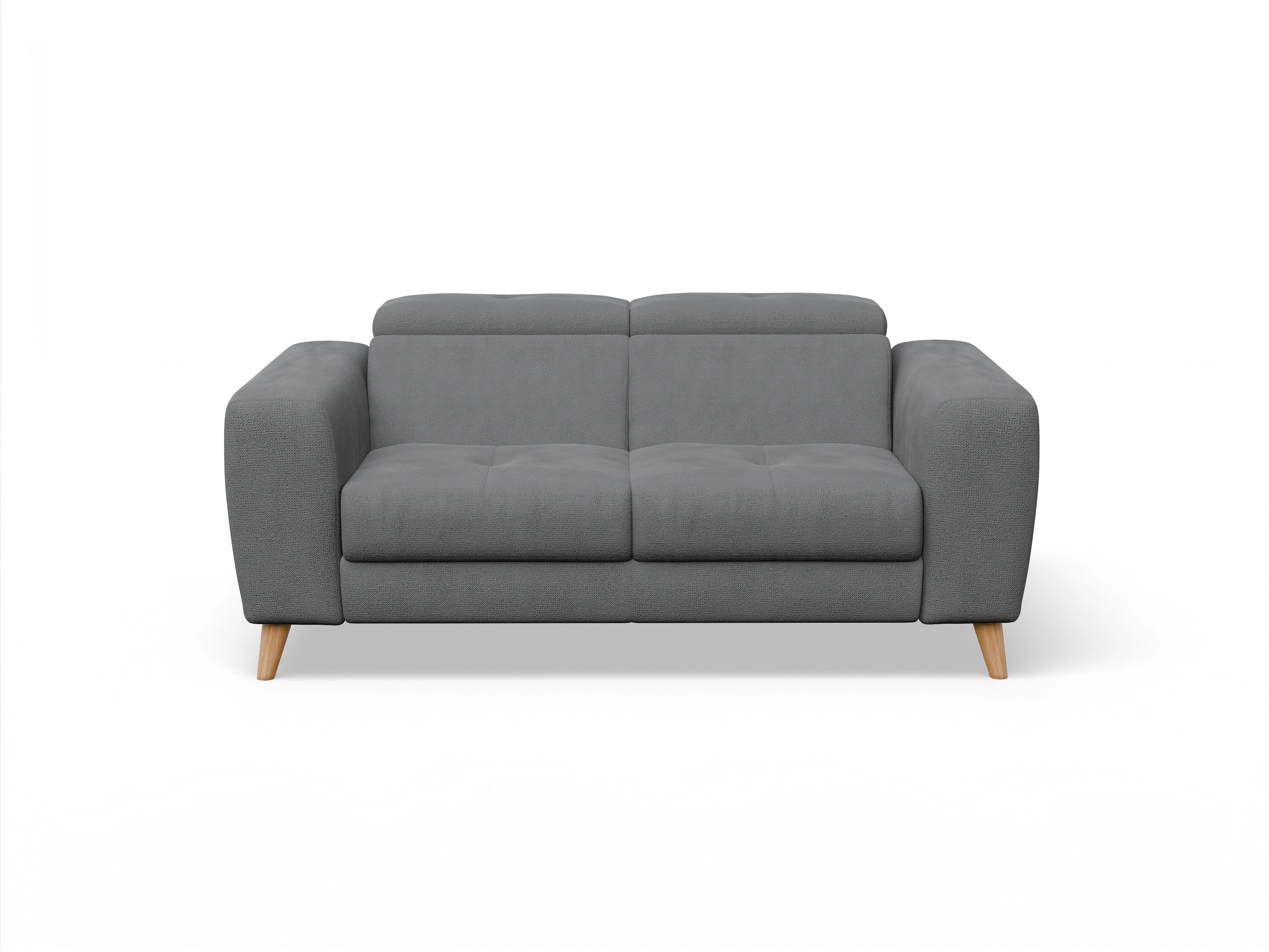 Ansicht des Produktes Capua 2-Sitzer Sofa in Stoff Grau