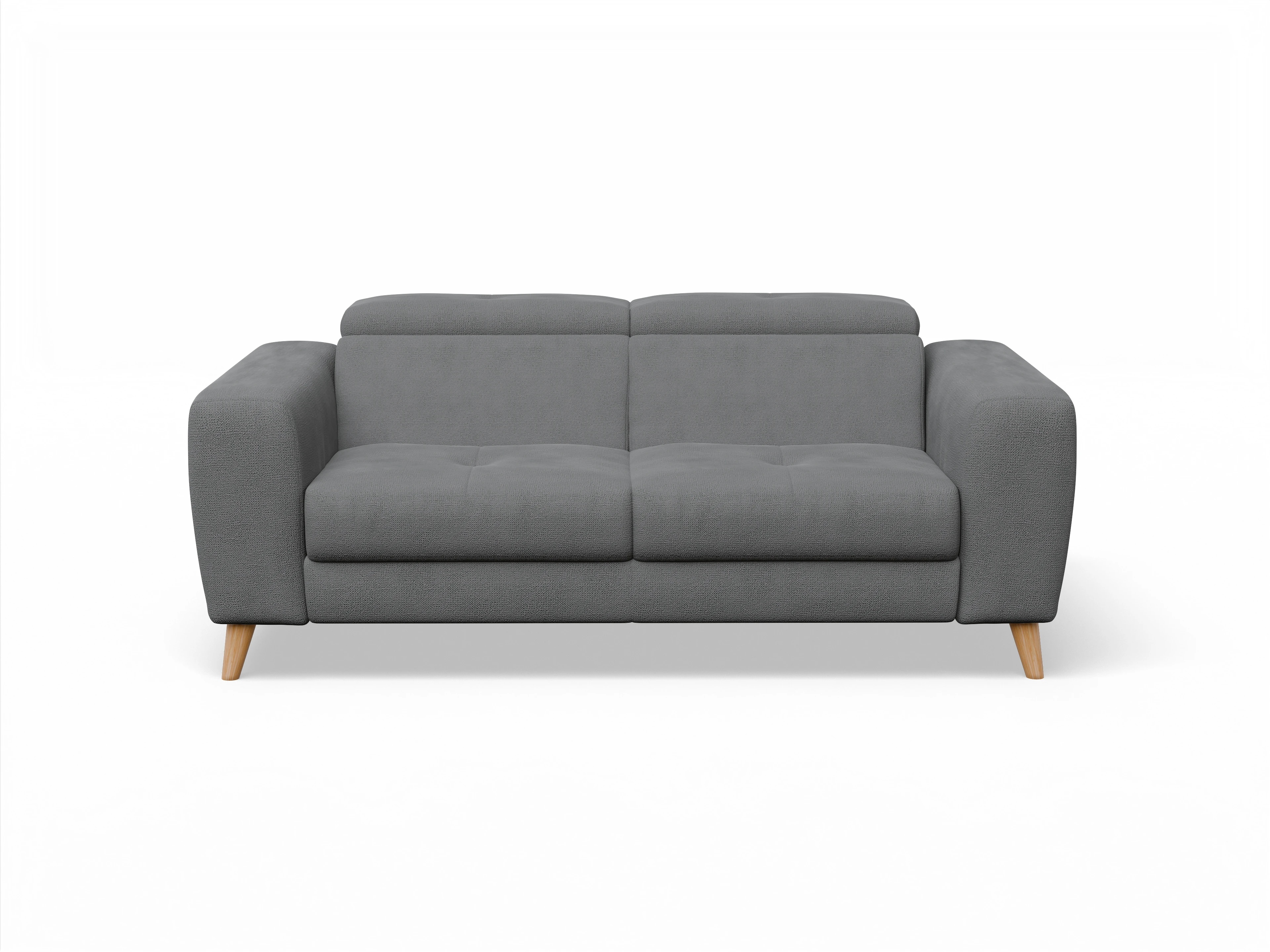 Ansicht des Produktes Capua 2,5-Sitzer Sofa in Stoff Grau