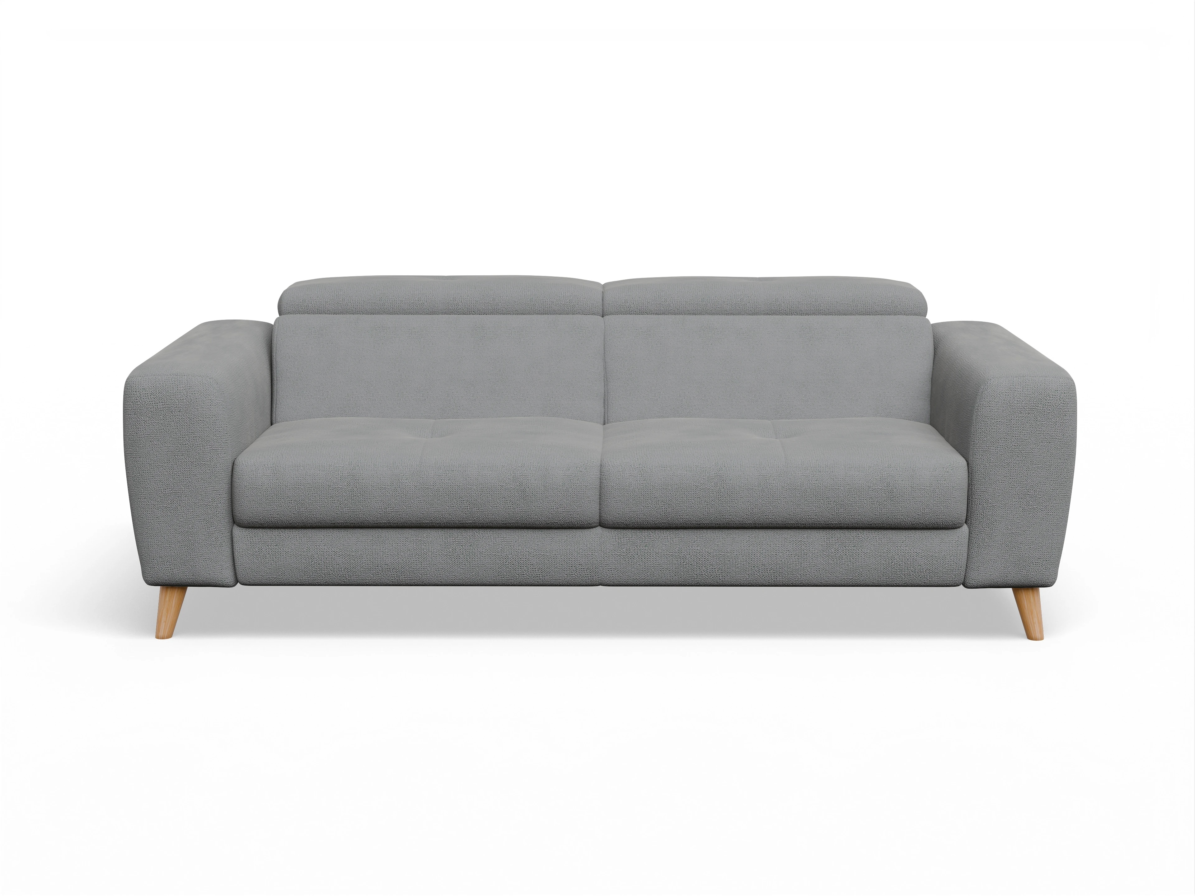 Ansicht des Produktes Capua 3-Sitzer Sofa in Stoff Grau