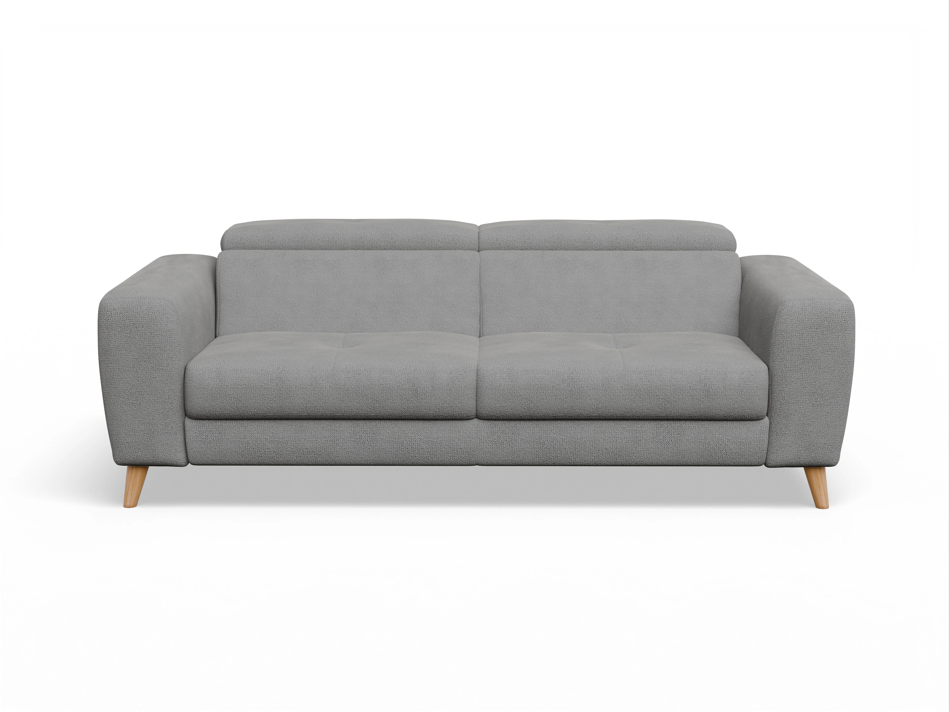 Ansicht des Produktes Capua 3-Sitzer Sofa in Stoff Grau