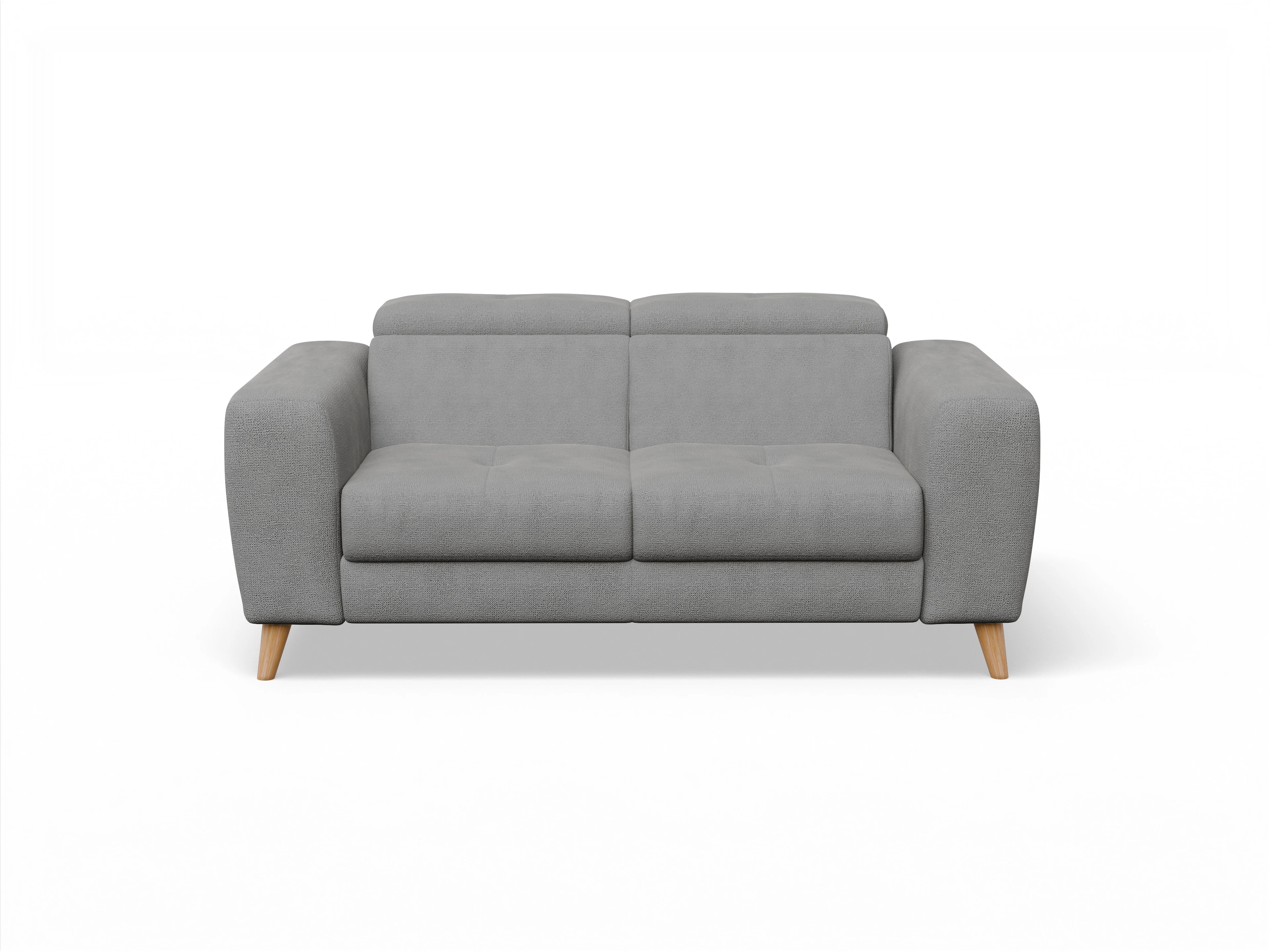 Ansicht des Produktes Capua 2-Sitzer Sofa in Stoff Grau