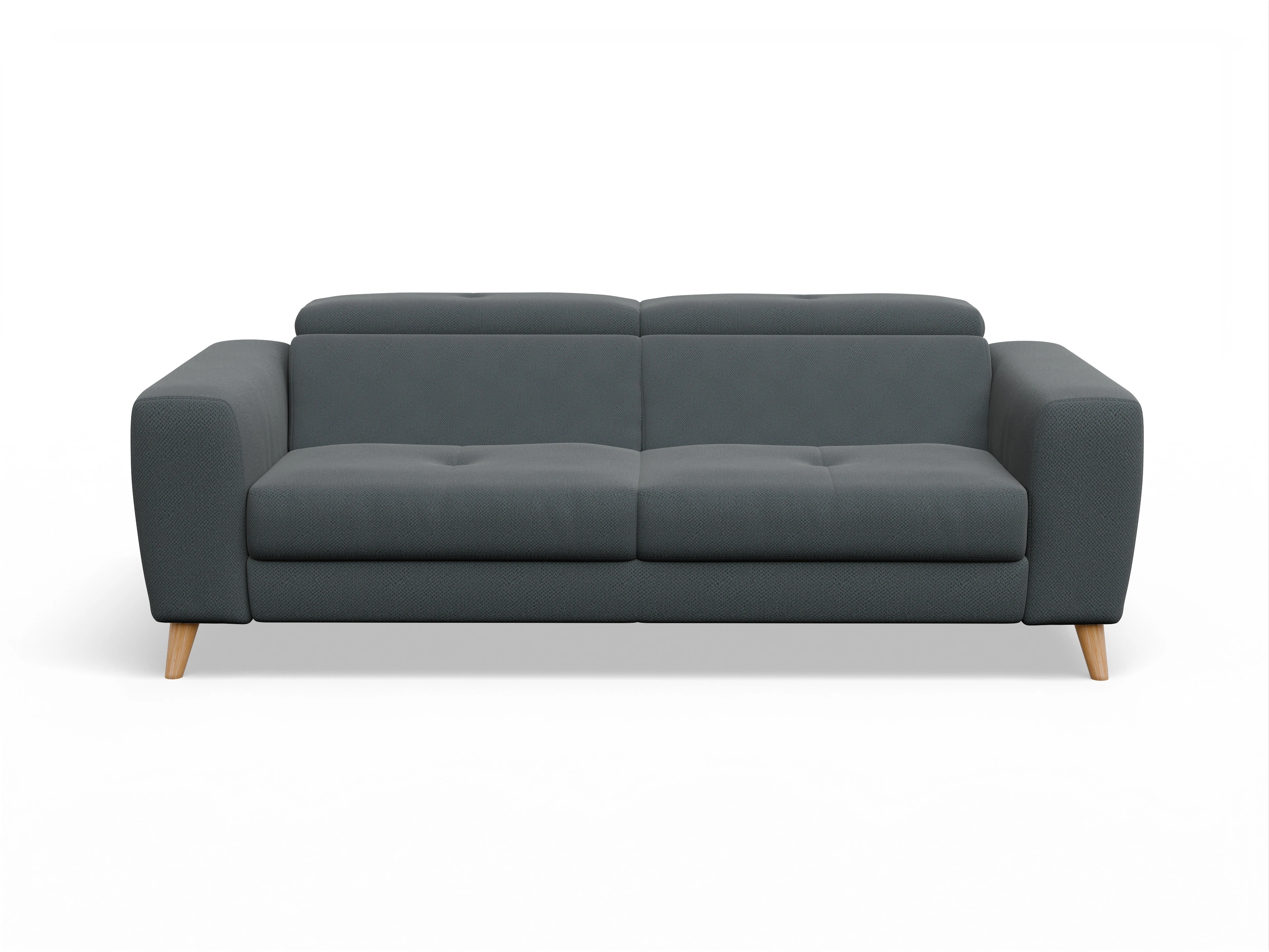 Ansicht des Produktes Capua 3-Sitzer Sofa in Stoff Grau