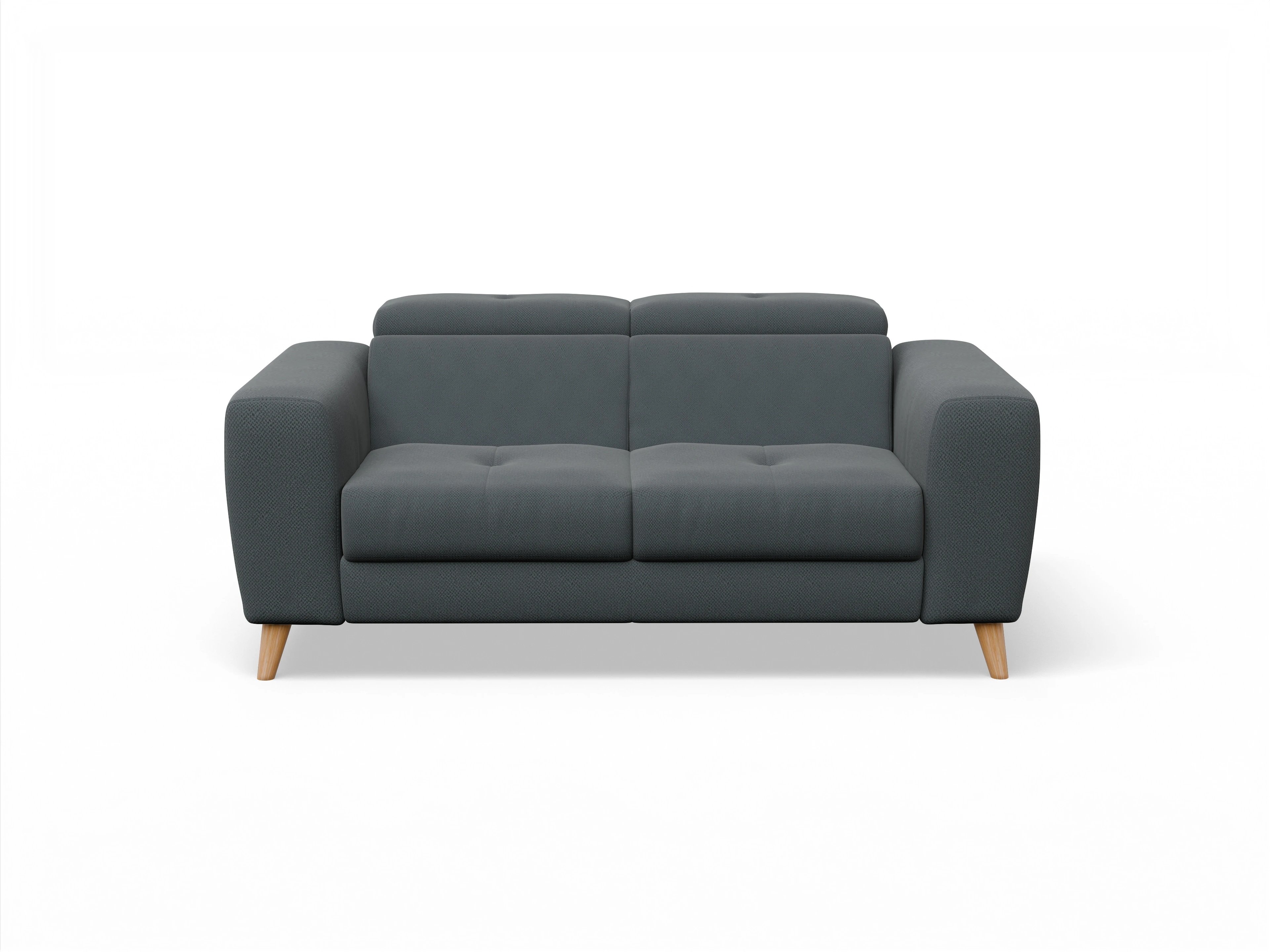 Ansicht des Produktes Capua 2-Sitzer Sofa in Stoff Grau