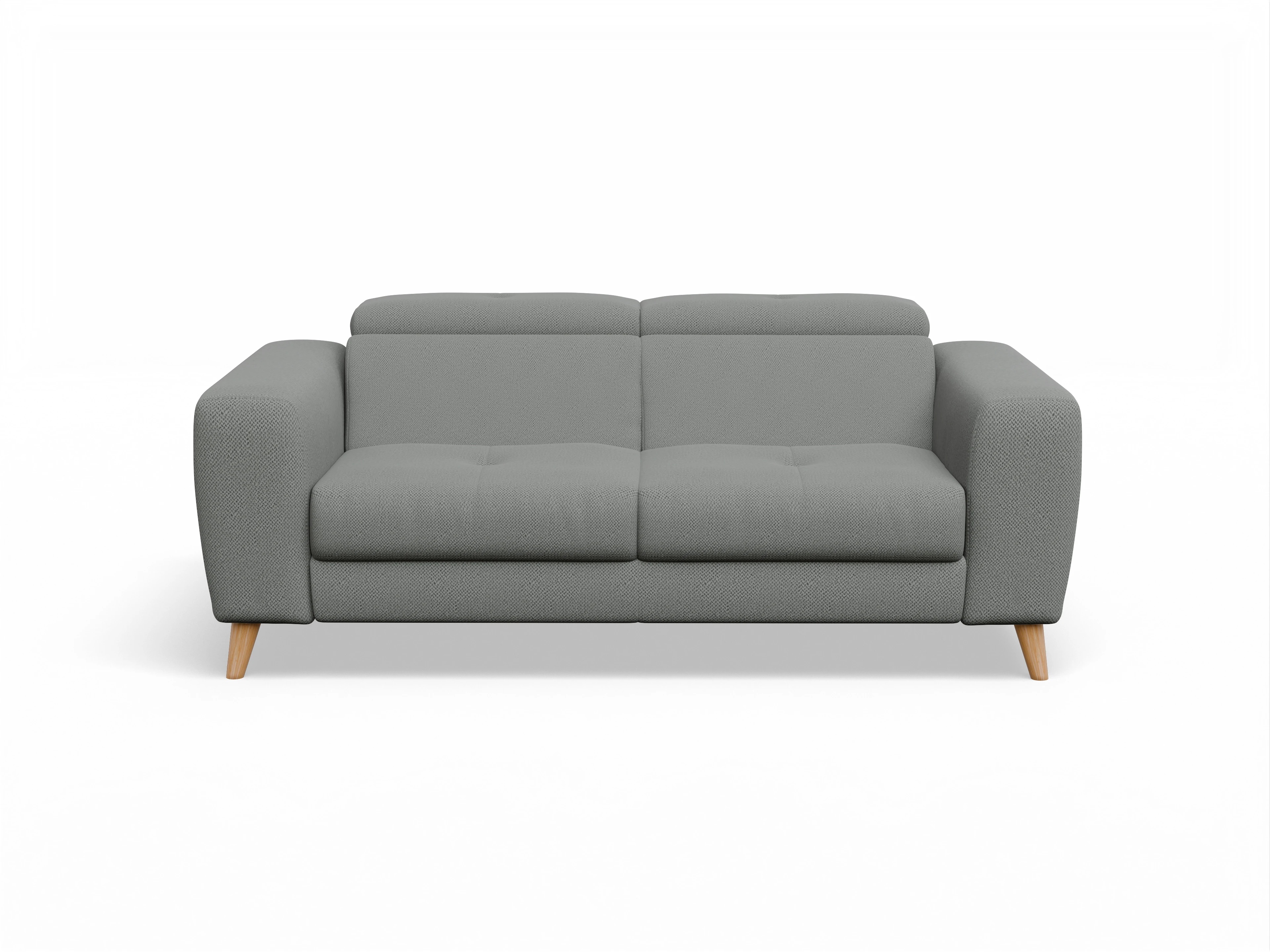 Ansicht des Produktes Capua 2,5-Sitzer Sofa in Stoff Grau