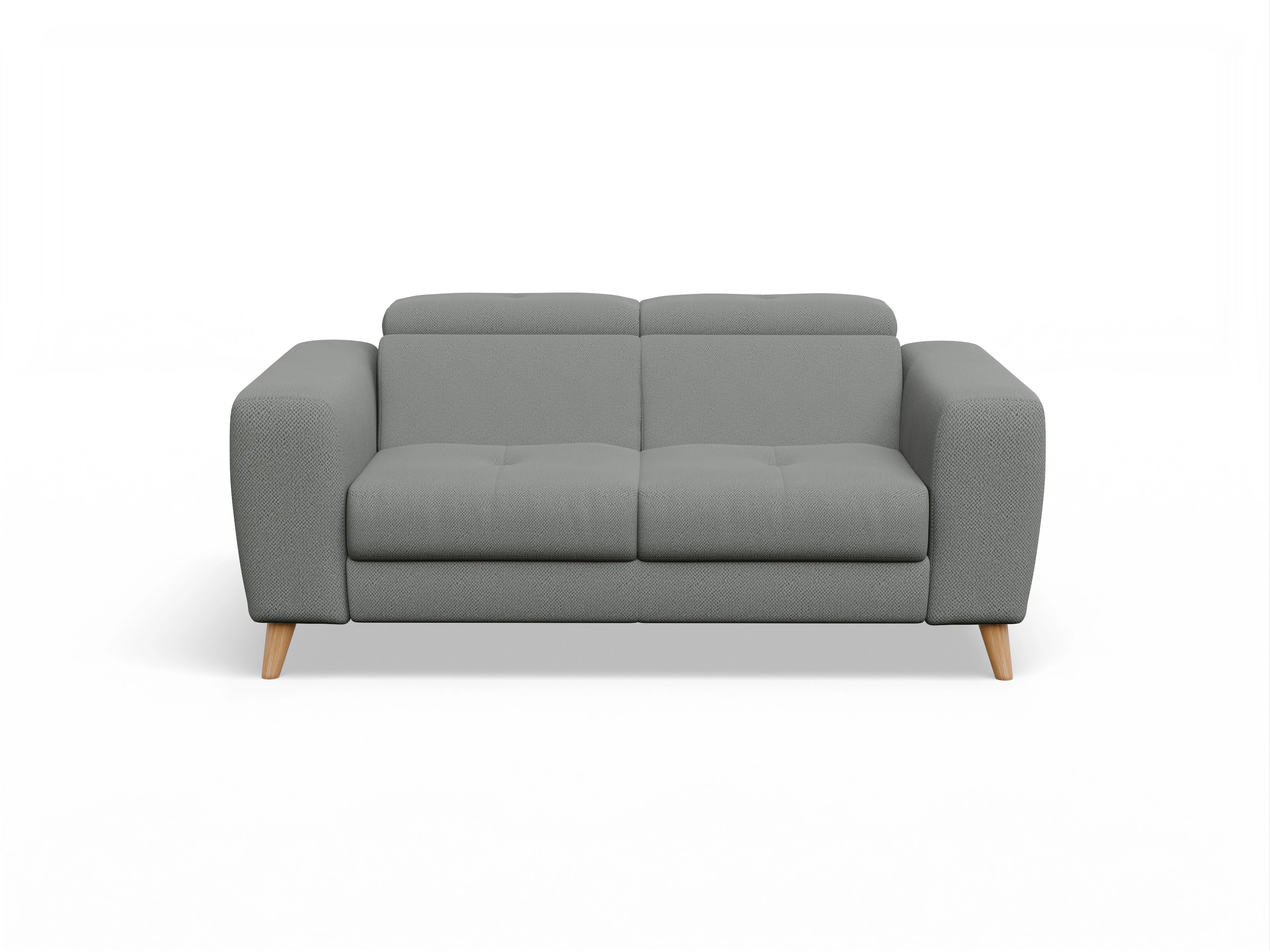 Ansicht des Produktes Capua 2-Sitzer Sofa in Stoff Grau