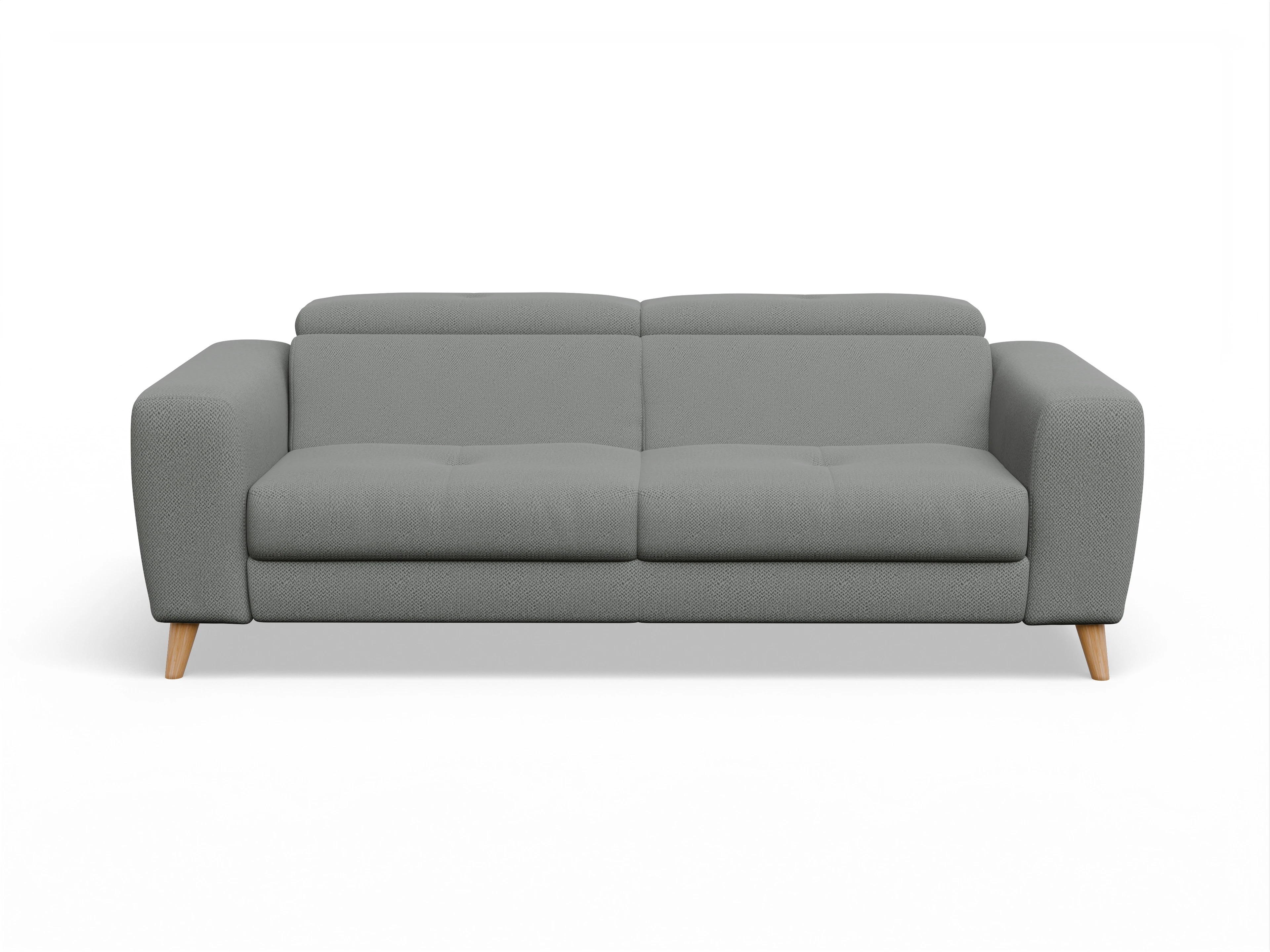 Ansicht des Produktes Capua 3-Sitzer Sofa in Stoff Grau