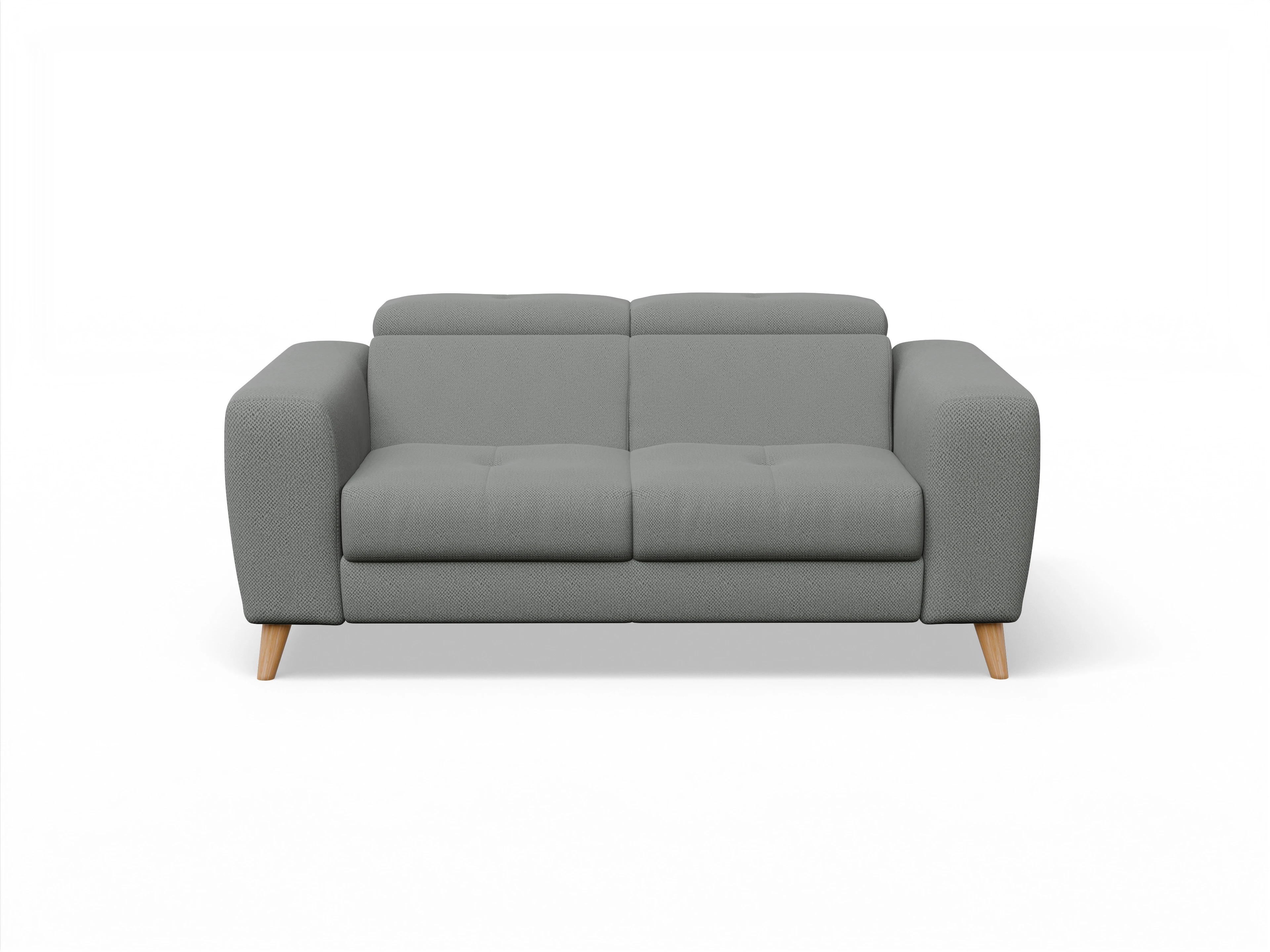 Ansicht des Produktes Capua 2-Sitzer Sofa in Stoff Grau