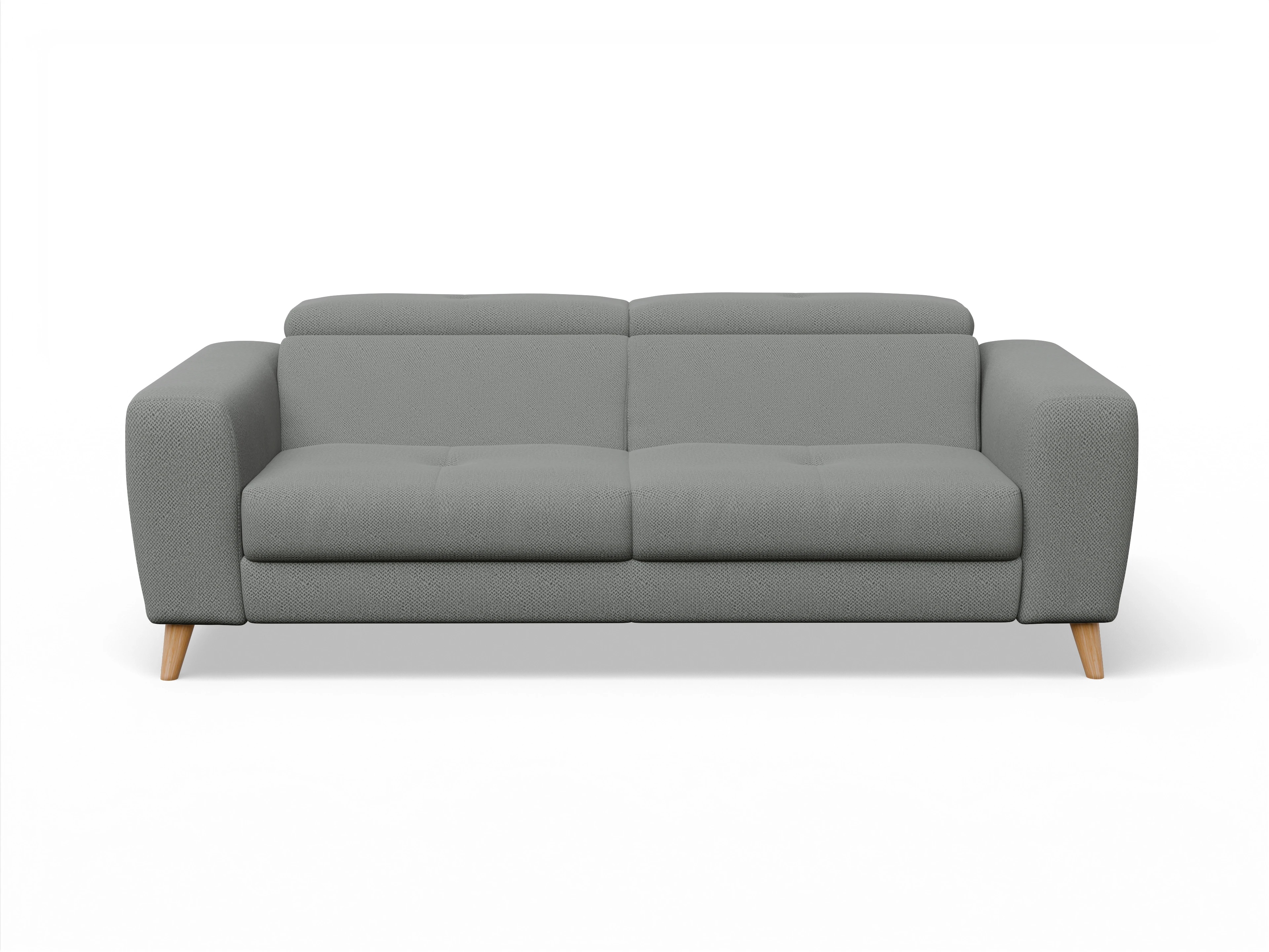 Ansicht des Produktes Capua 3-Sitzer Sofa in Stoff Grau