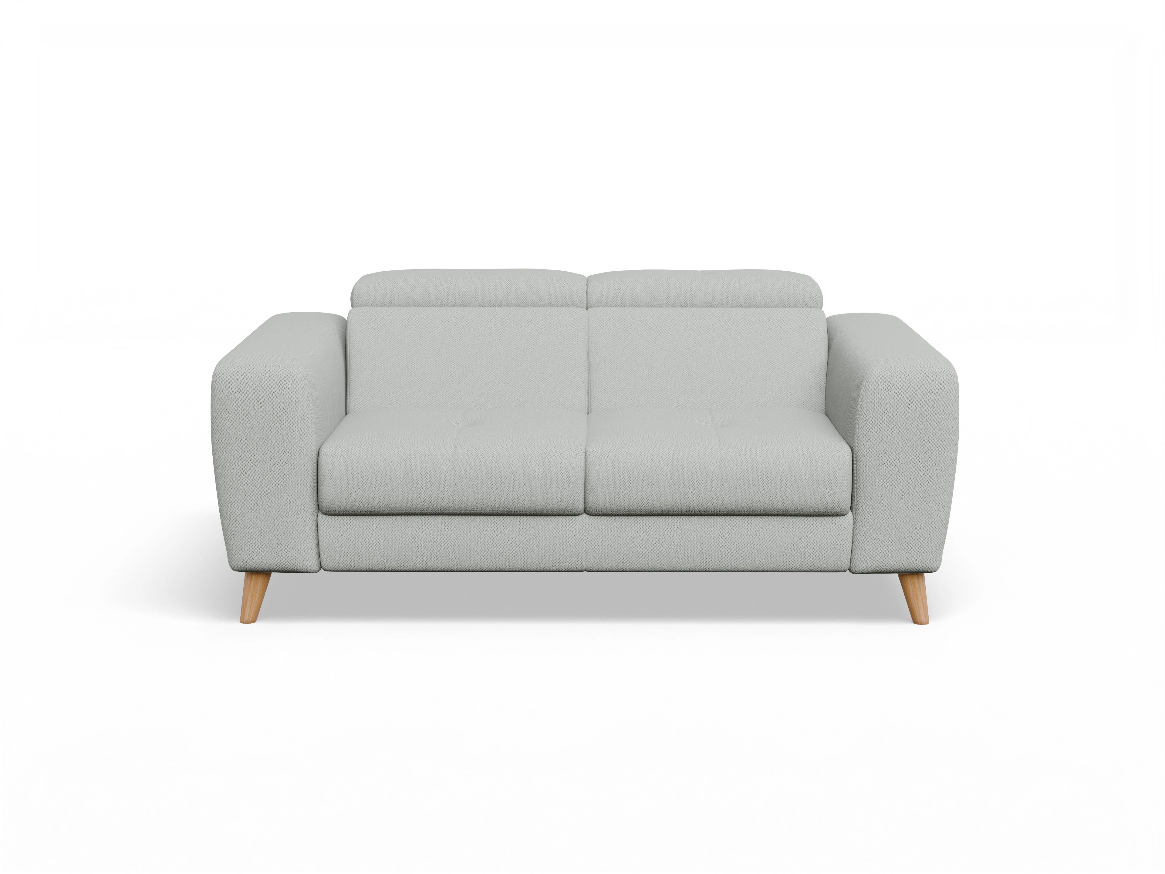 Ansicht des Produktes Capua 2-Sitzer Sofa in Stoff Grau