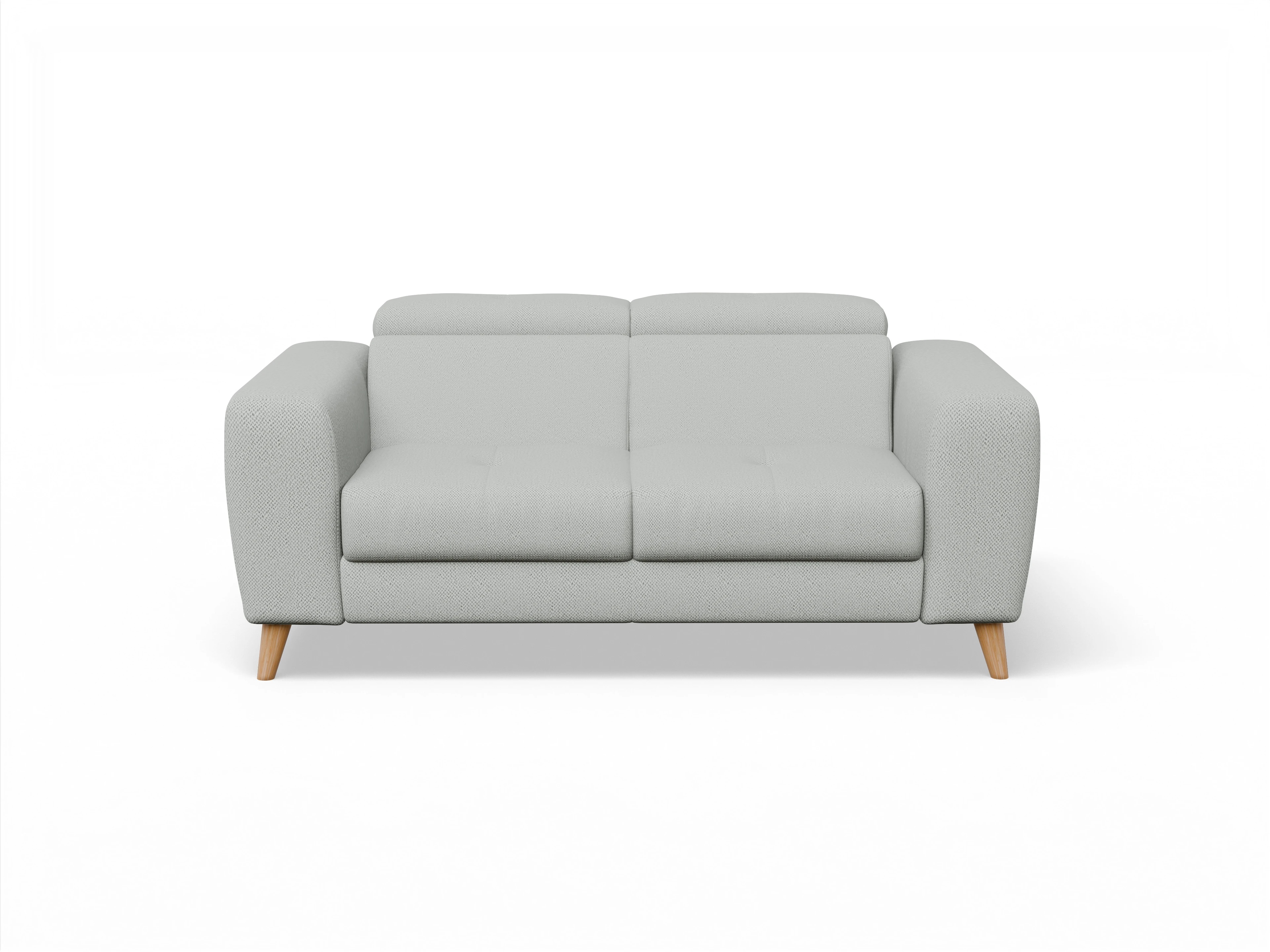 Ansicht des Produktes Capua 2-Sitzer Sofa in Stoff Grau