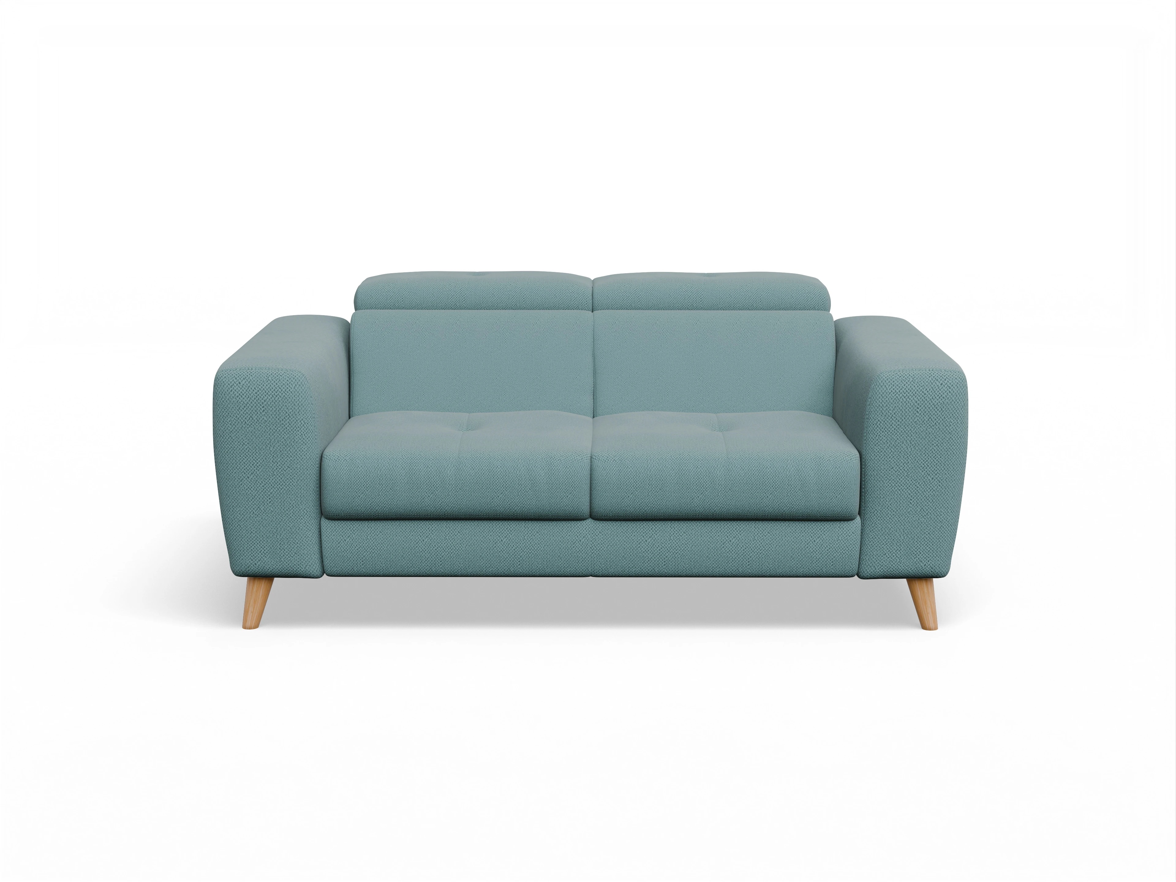 Ansicht des Produktes Capua 2-Sitzer Sofa in Stoff Blau