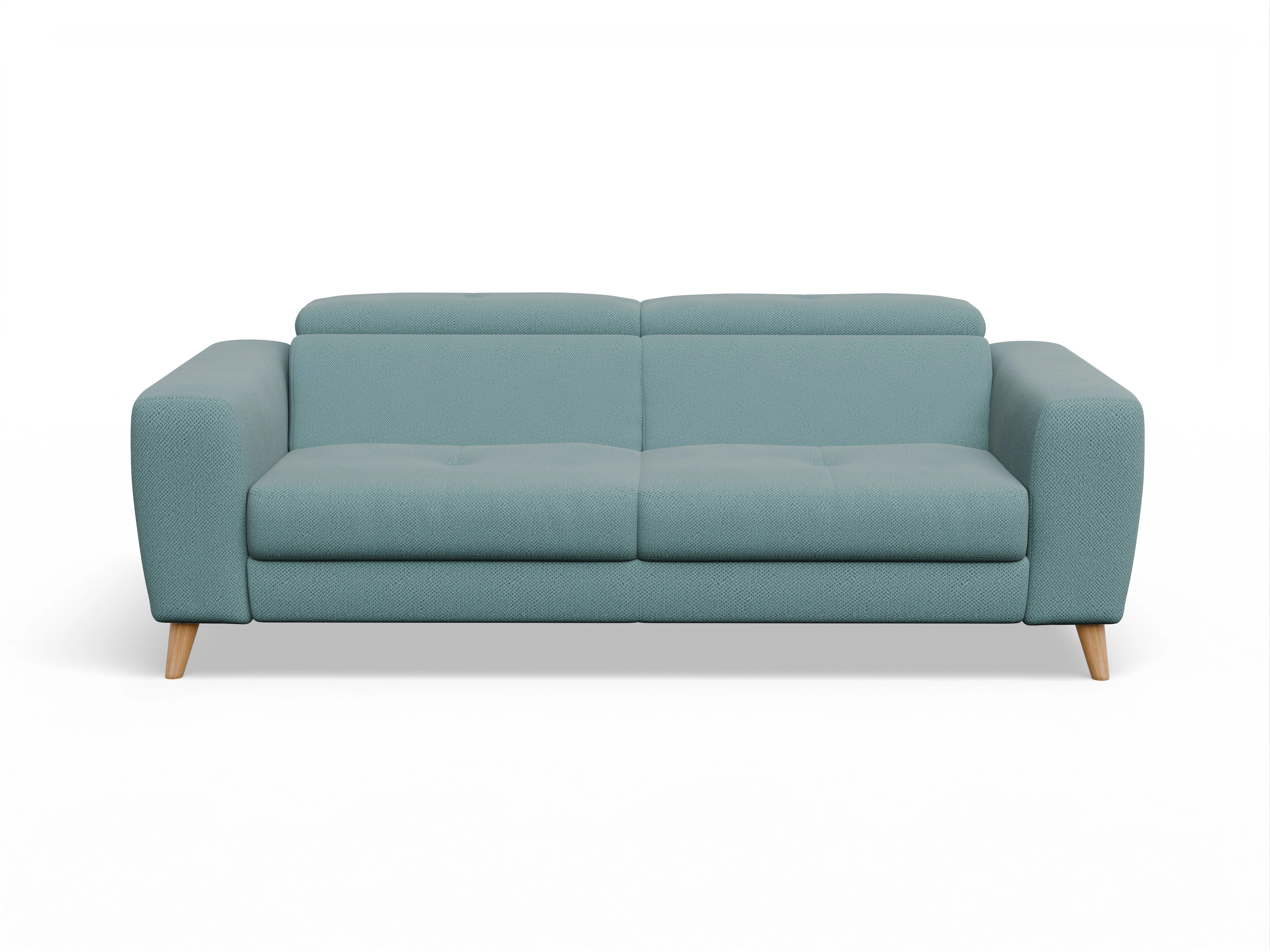 Ansicht des Produktes Capua 3-Sitzer Sofa in Stoff Blau