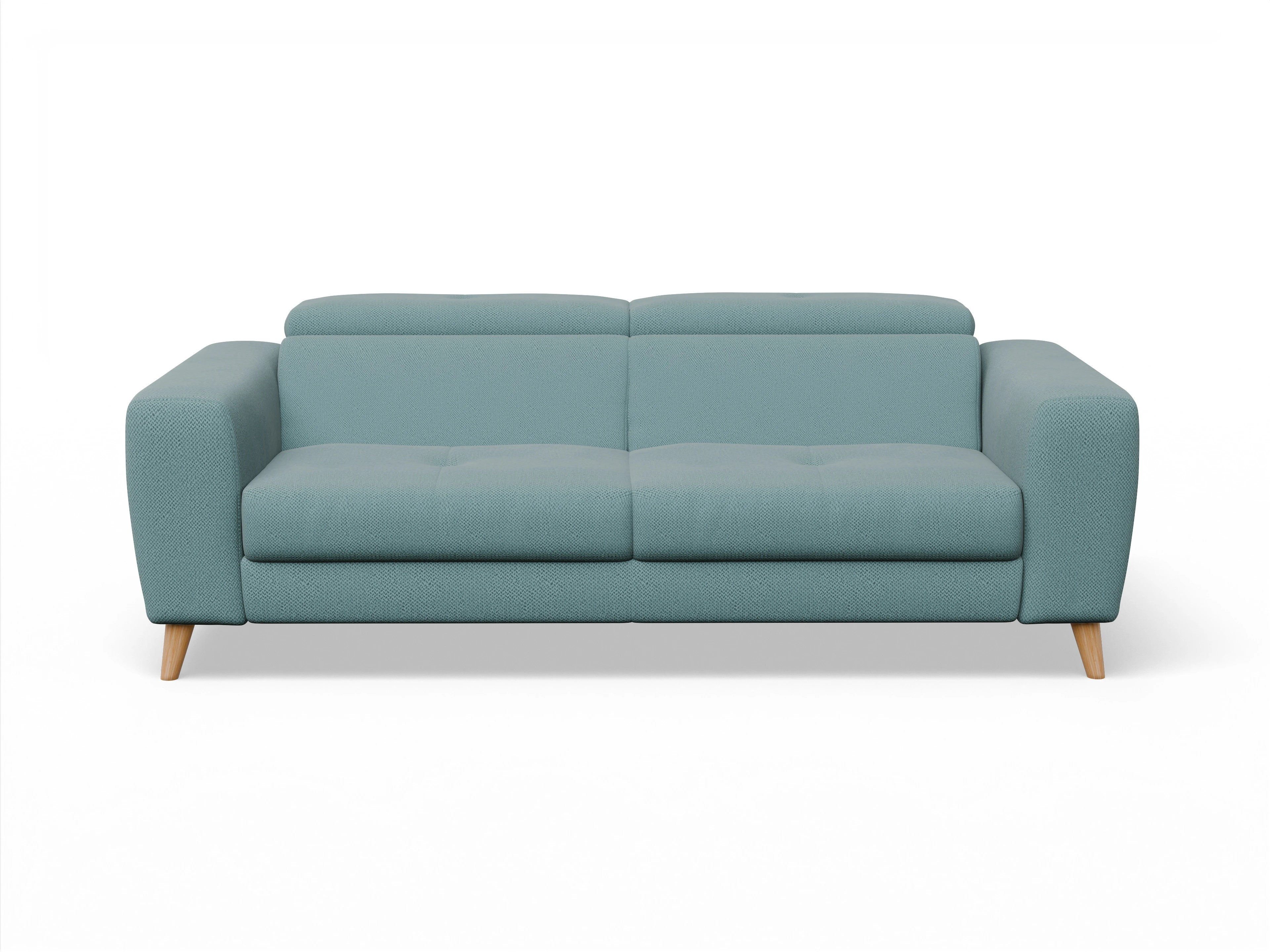 Ansicht des Produktes Capua 3-Sitzer Sofa in Stoff Blau