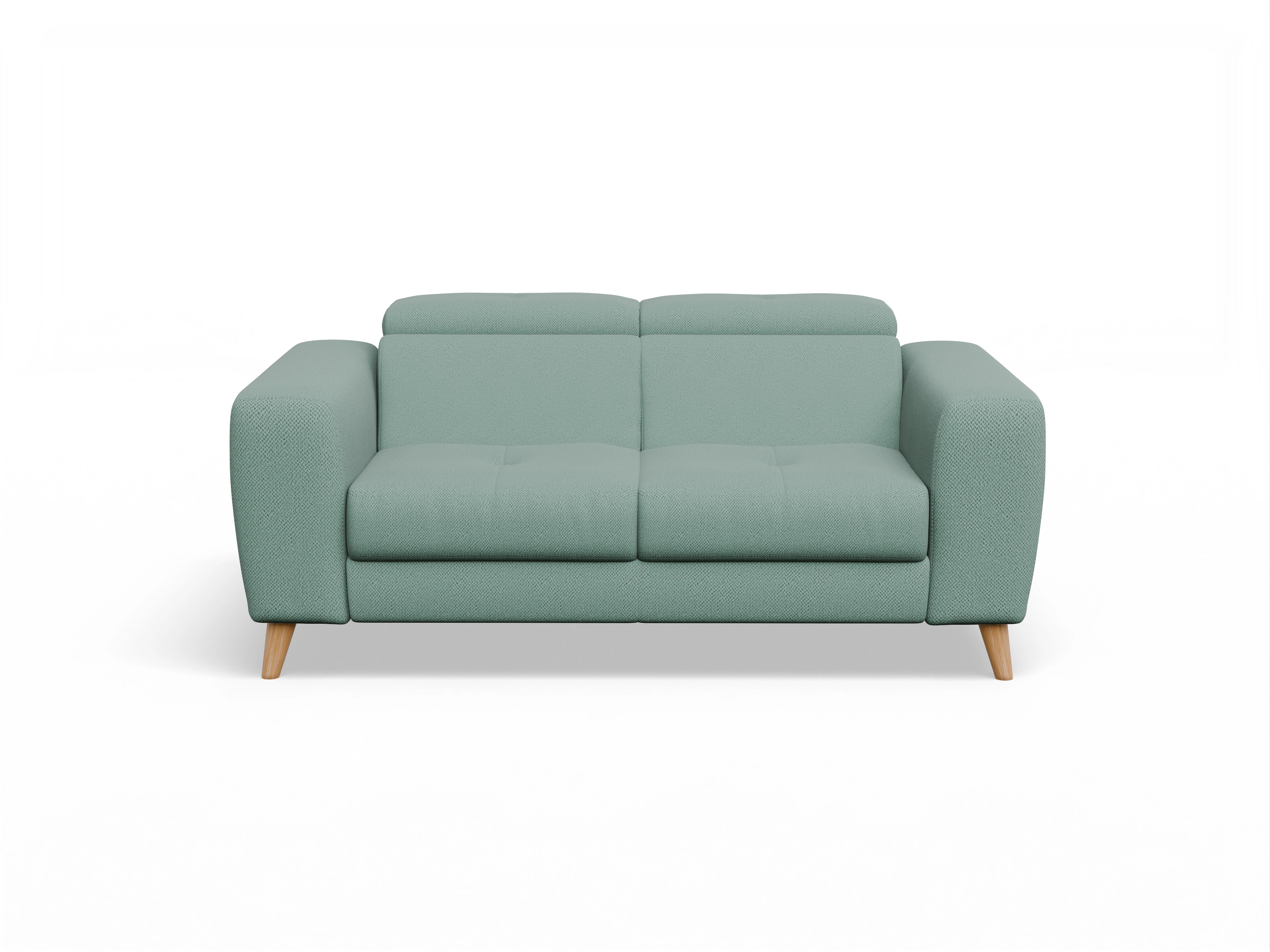 Ansicht des Produktes Capua 2-Sitzer Sofa in Stoff Blau