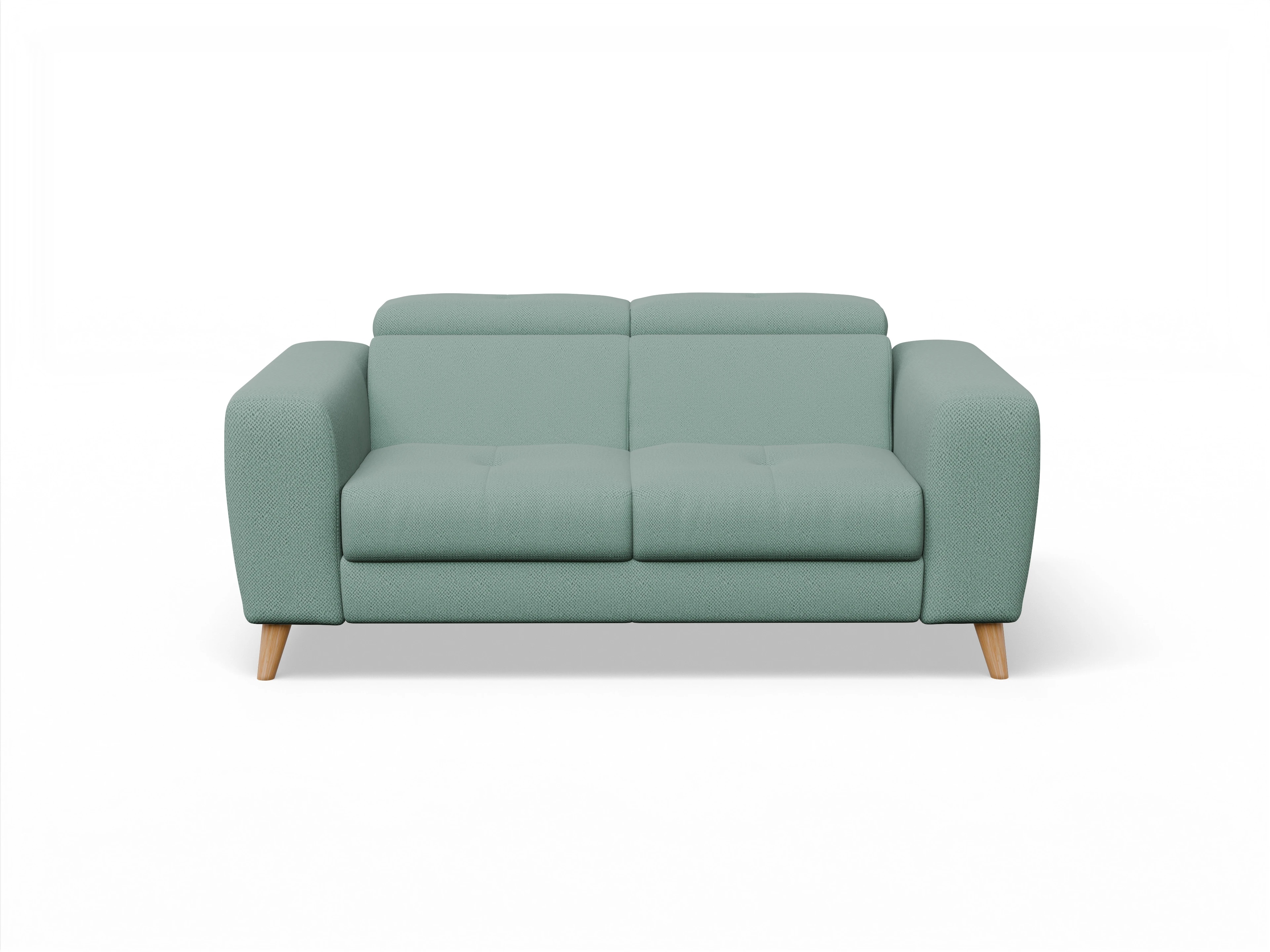 Ansicht des Produktes Capua 2-Sitzer Sofa in Stoff Blau