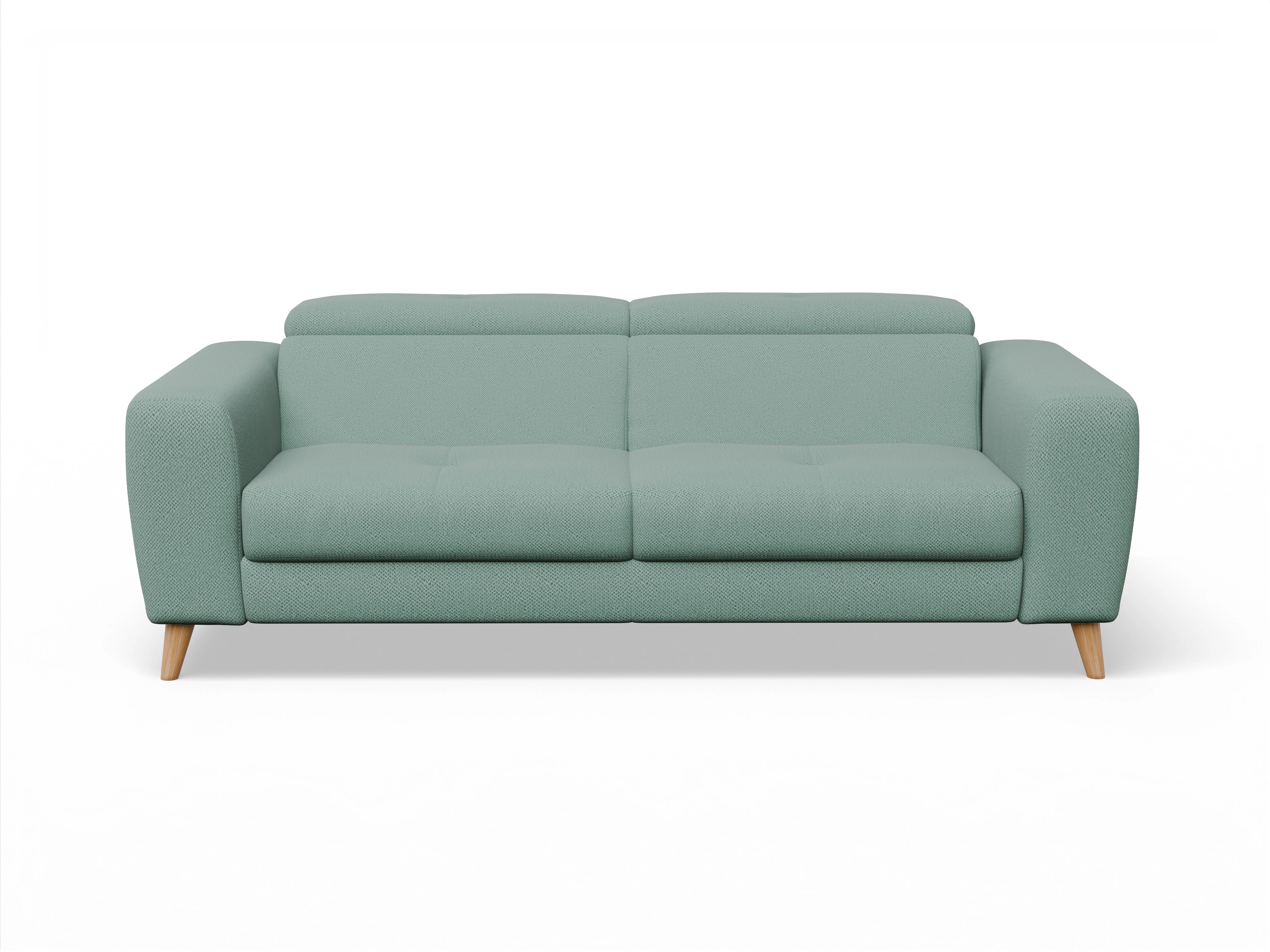 Ansicht des Produktes Capua 3-Sitzer Sofa in Stoff Blau
