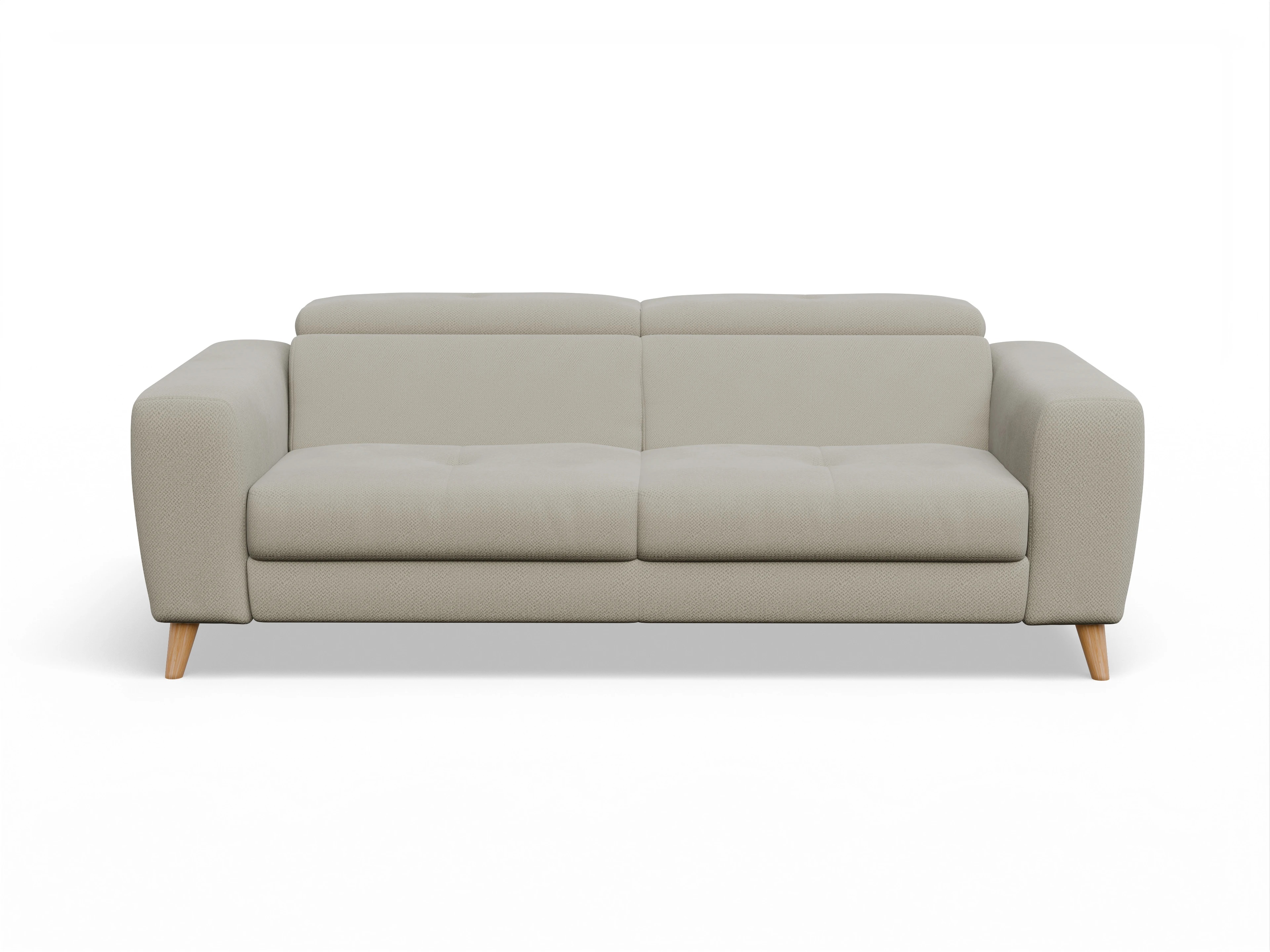 Ansicht des Produktes Capua 3-Sitzer Sofa in Stoff Braun
