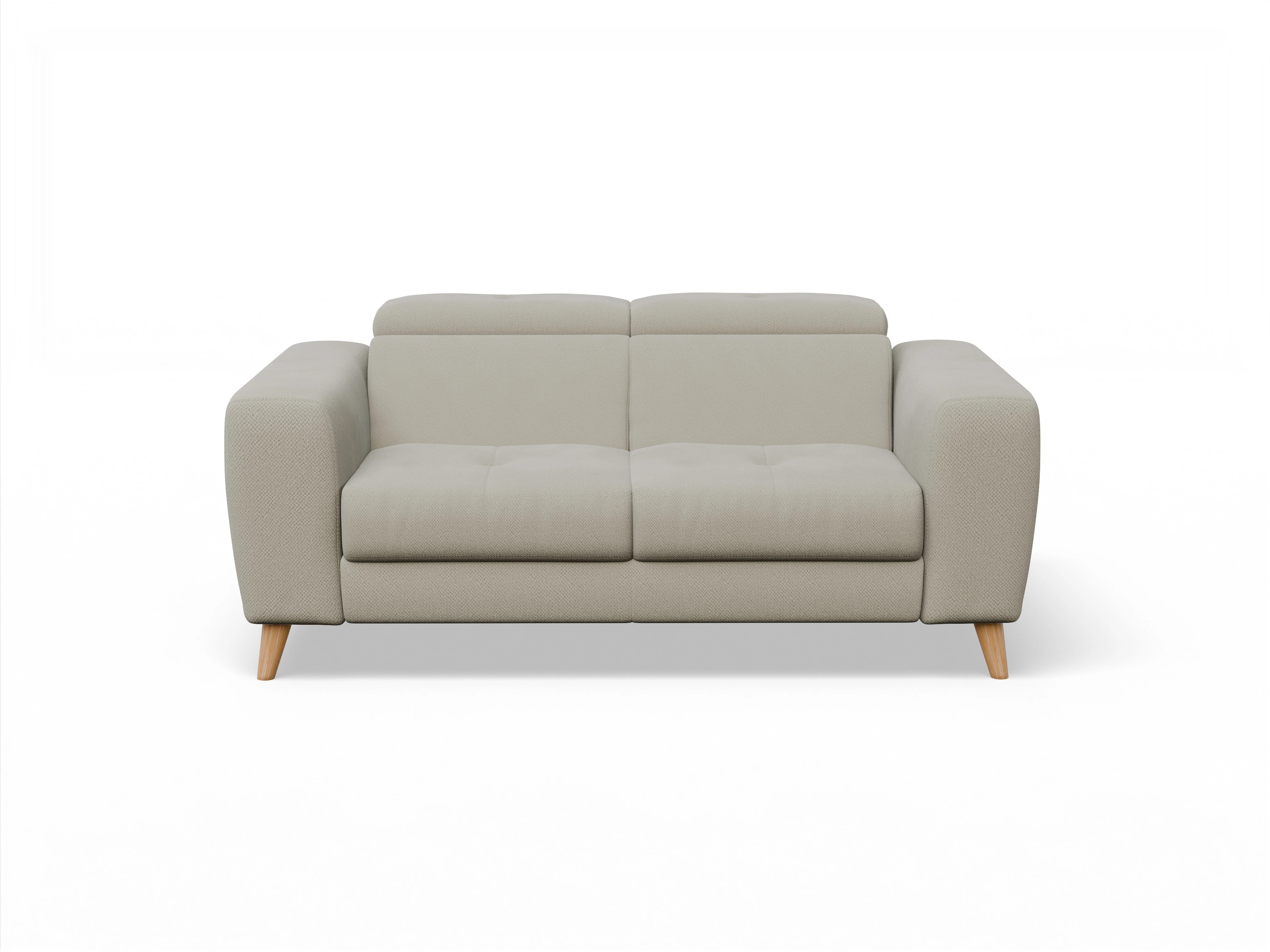 Ansicht des Produktes Capua 2-Sitzer Sofa in Stoff Braun