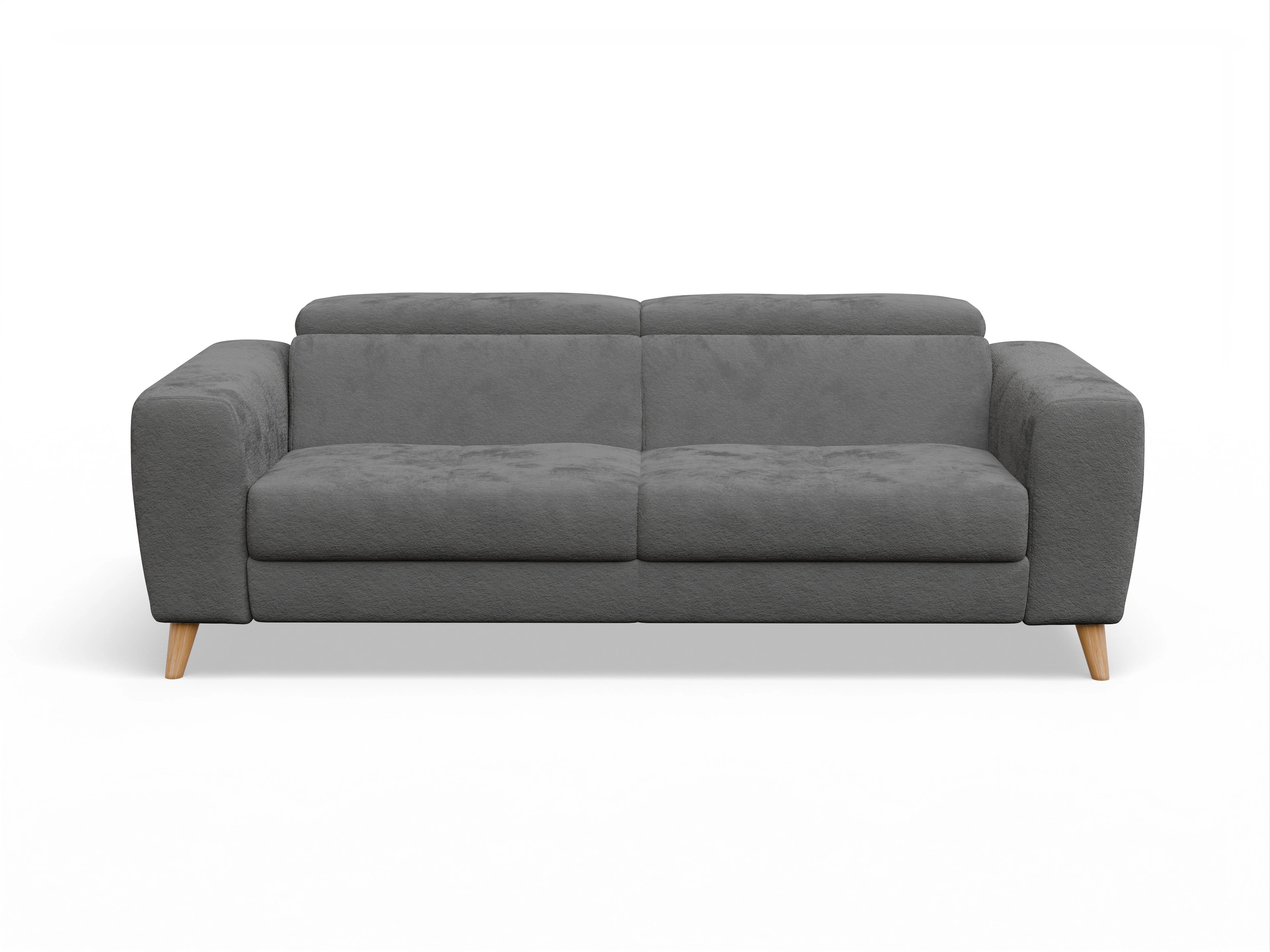 Ansicht des Produktes Capua 3-Sitzer Sofa in Stoff Grau