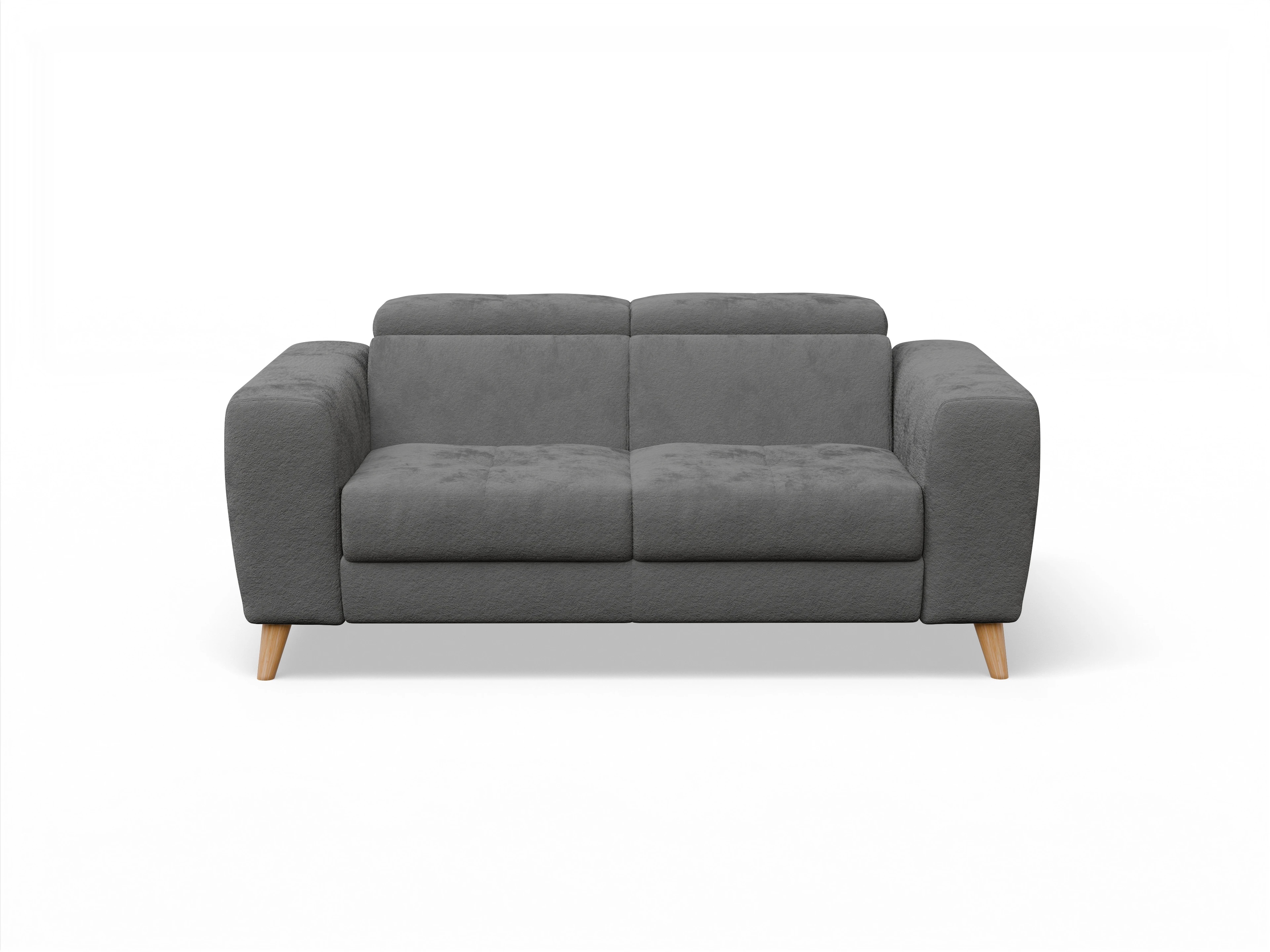 Ansicht des Produktes Capua 2-Sitzer Sofa in Stoff Grau