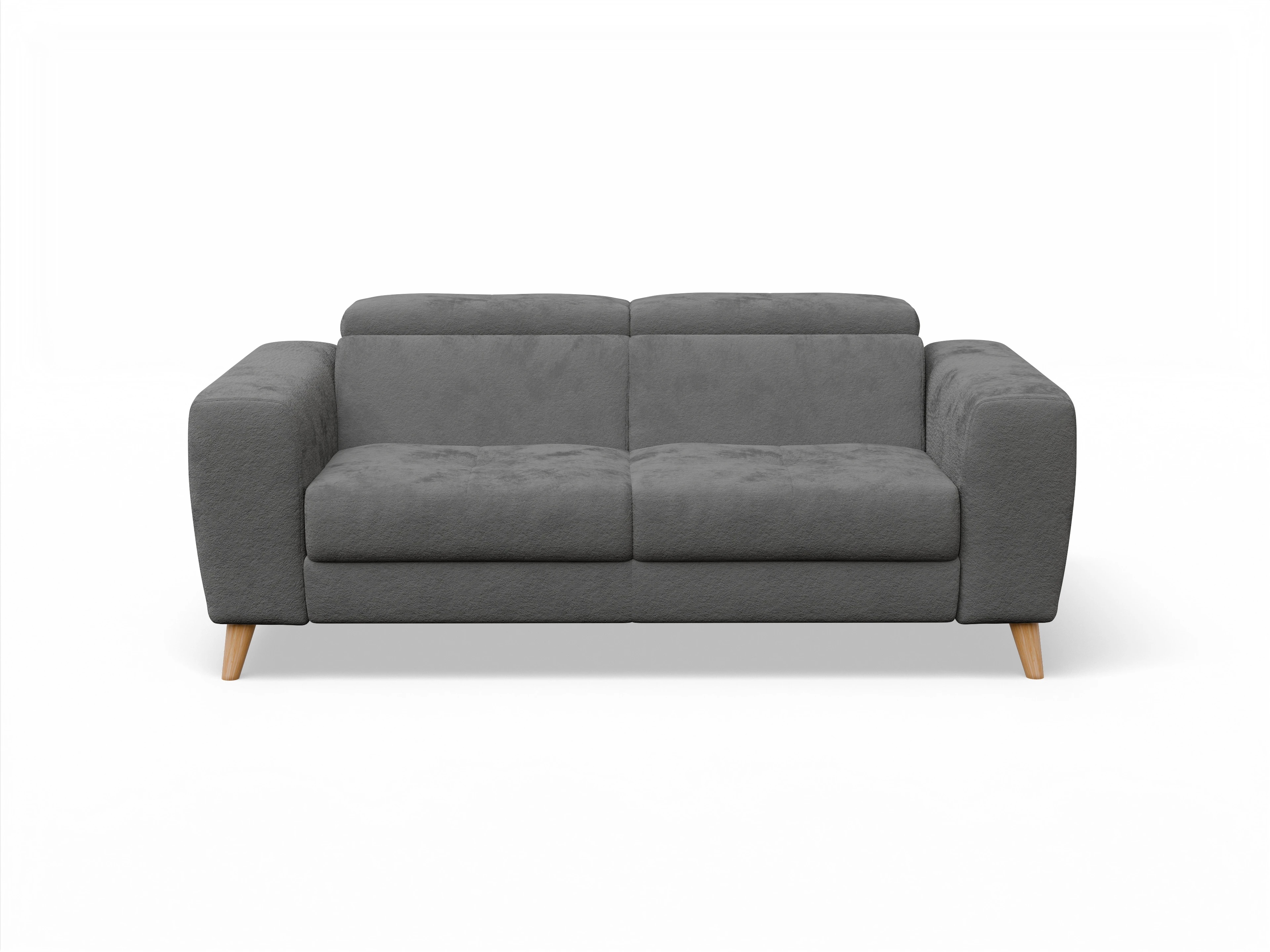 Ansicht des Produktes Capua 2,5-Sitzer Sofa in Stoff Grau