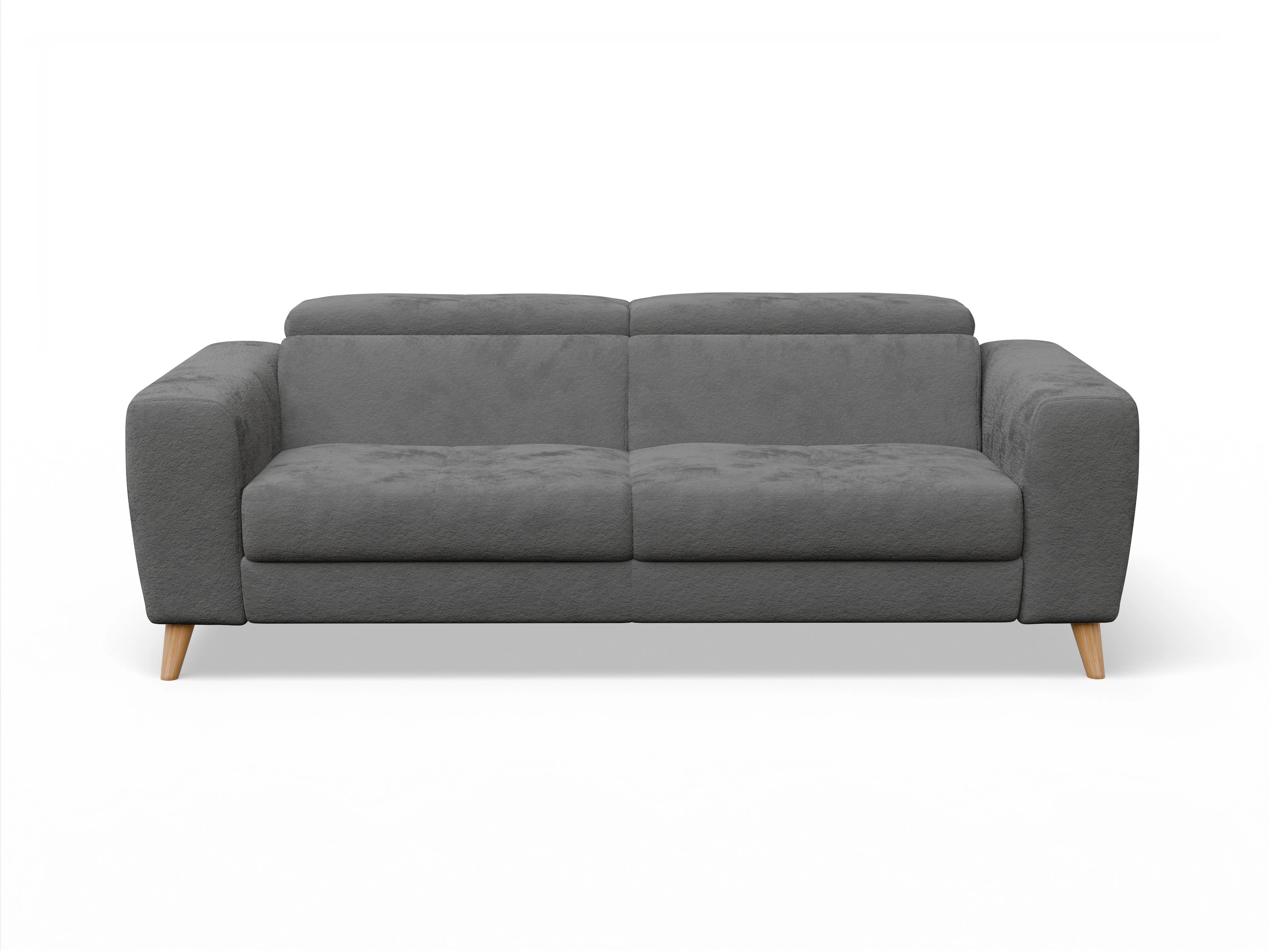 Ansicht des Produktes Capua 3-Sitzer Sofa in Stoff Grau