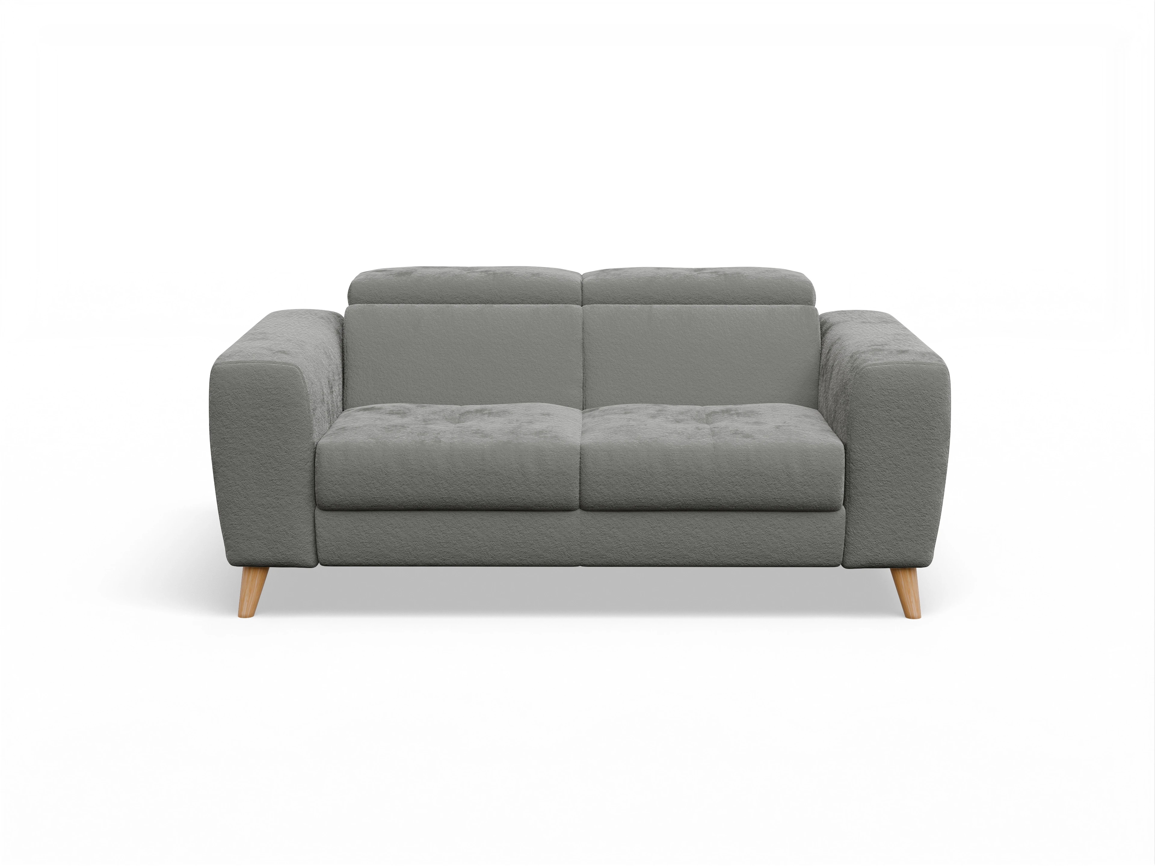 Ansicht des Produktes Capua 2-Sitzer Sofa in Stoff Grau