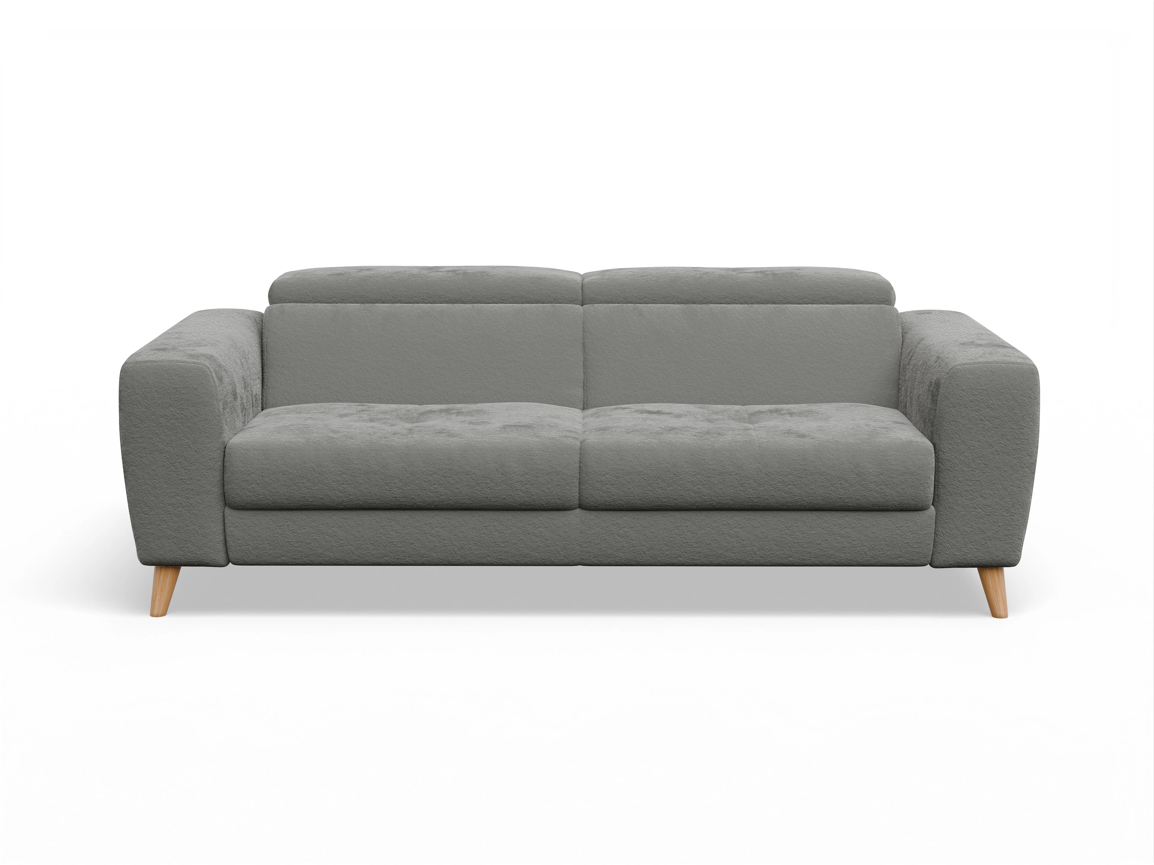 Ansicht des Produktes Capua 3-Sitzer Sofa in Stoff Grau
