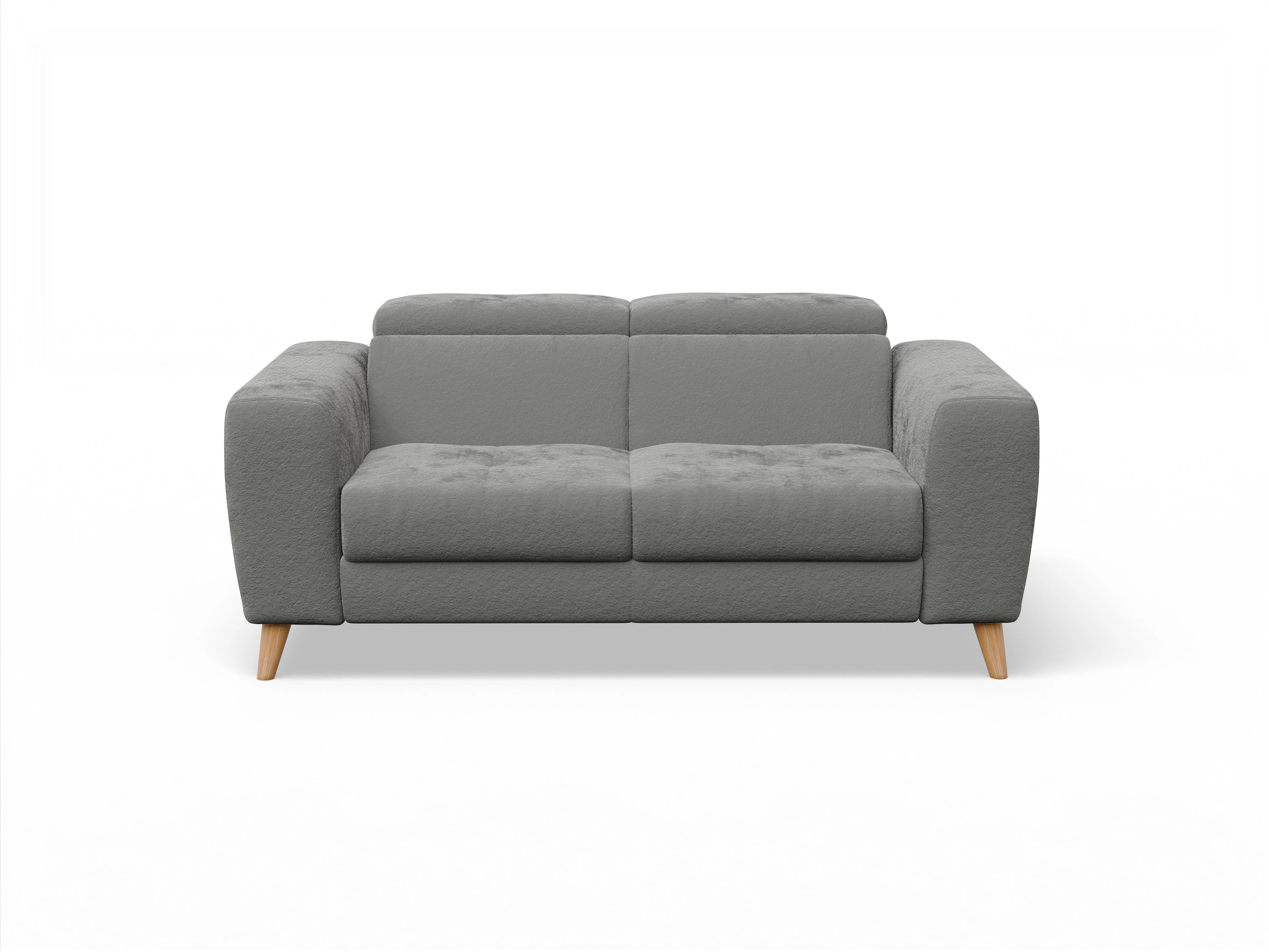 Ansicht des Produktes Capua 2-Sitzer Sofa in Stoff Grau