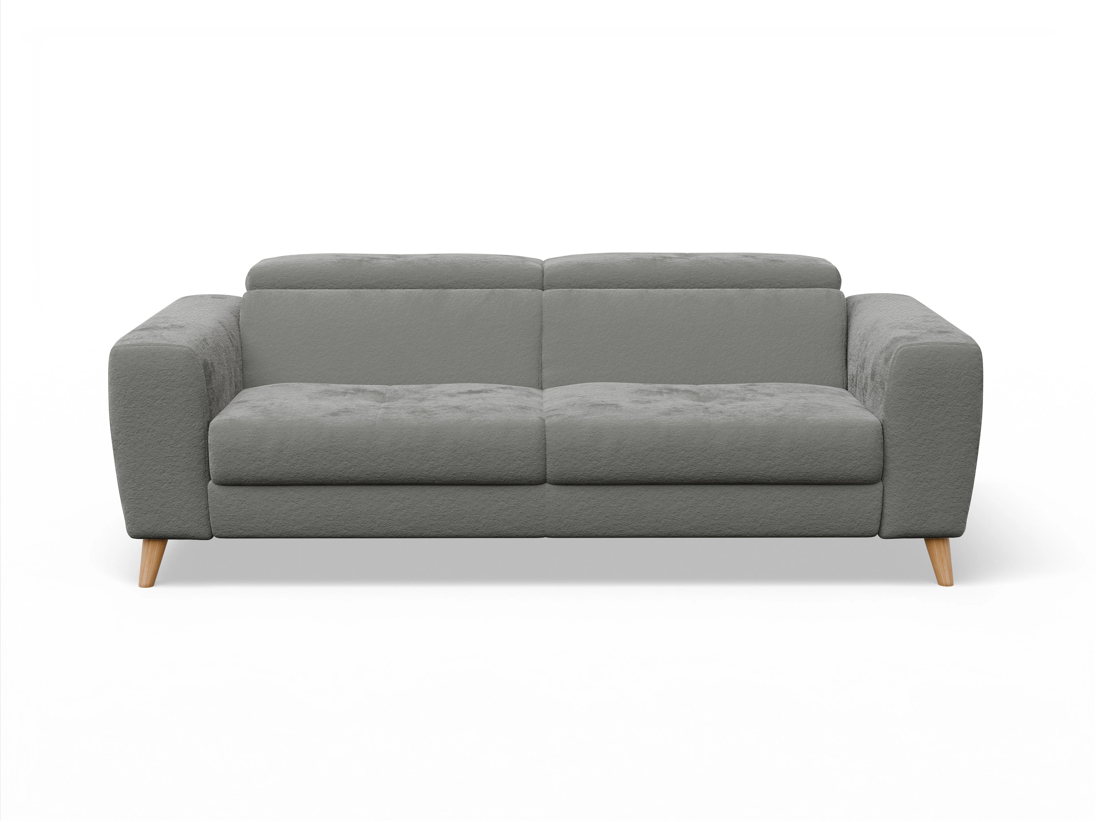 Ansicht des Produktes Capua 3-Sitzer Sofa in Stoff Grau