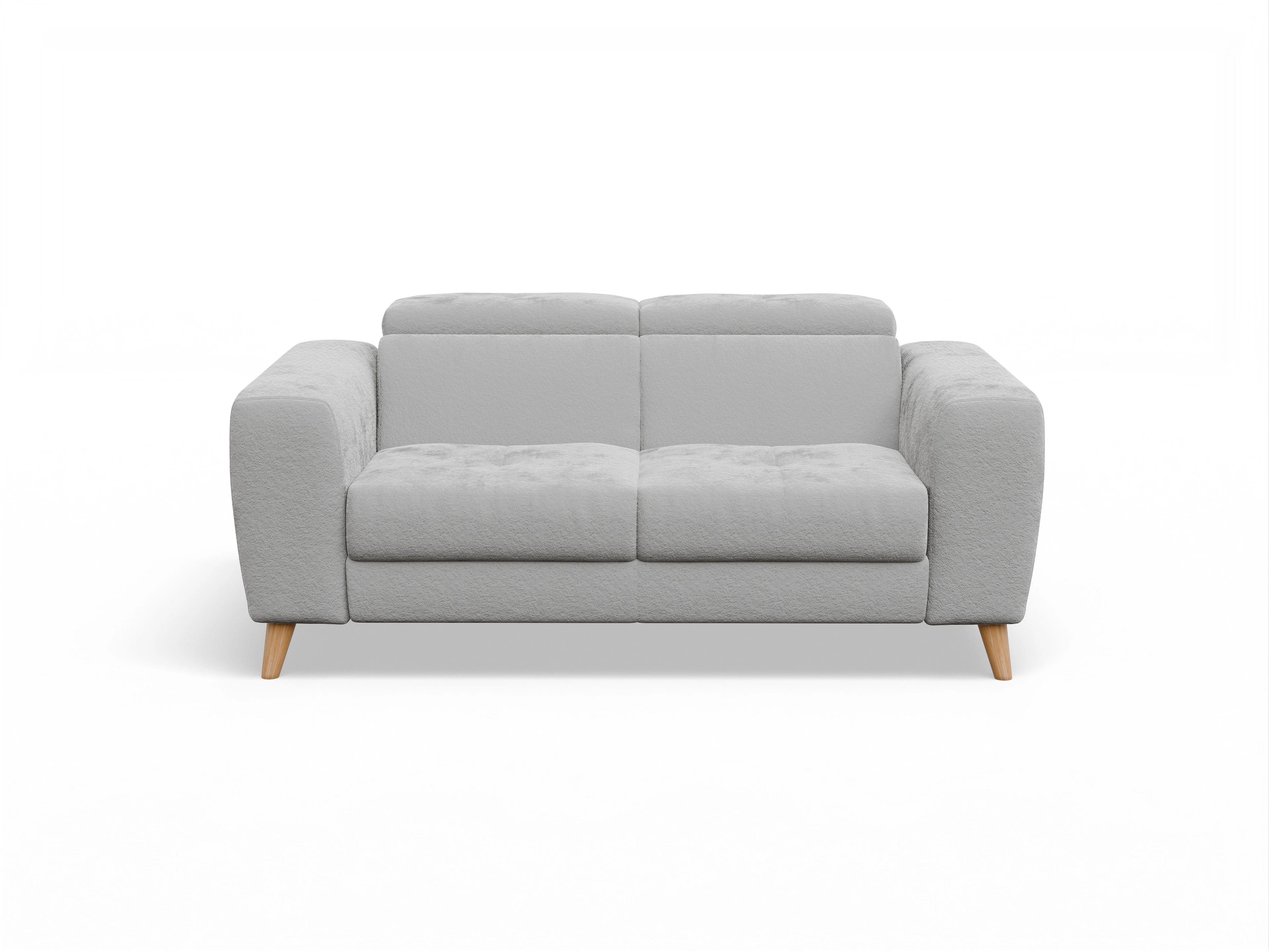 Ansicht des Produktes Capua 2-Sitzer Sofa in Stoff Grau